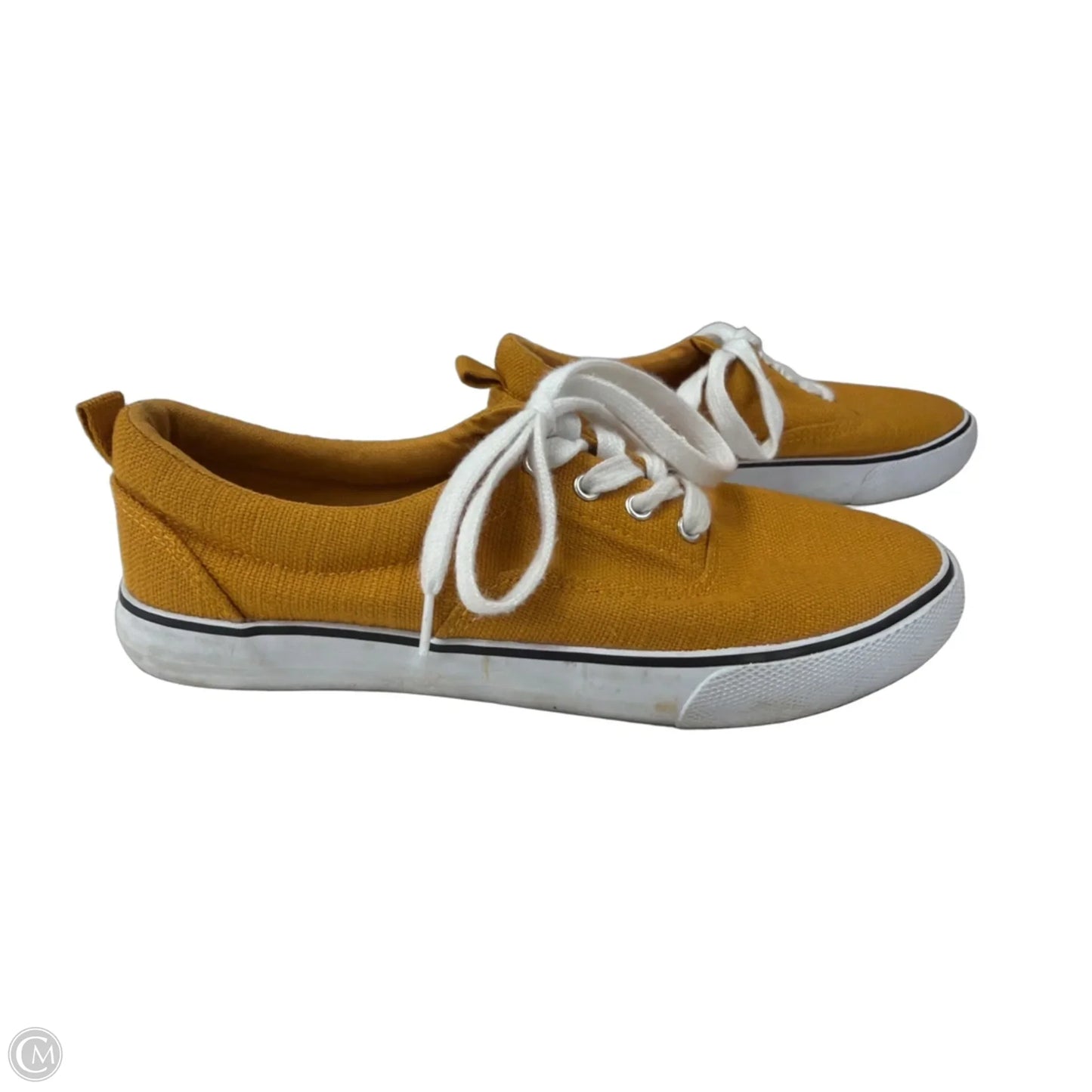 Shoes Sneakers By Universal Thread In Yellow, Size: 6