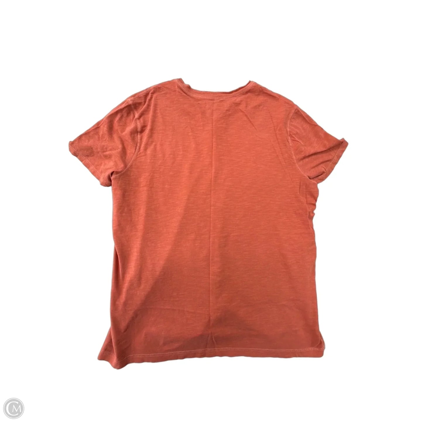 Top Short Sleeve By Sonoma In Orange, Size: Xl
