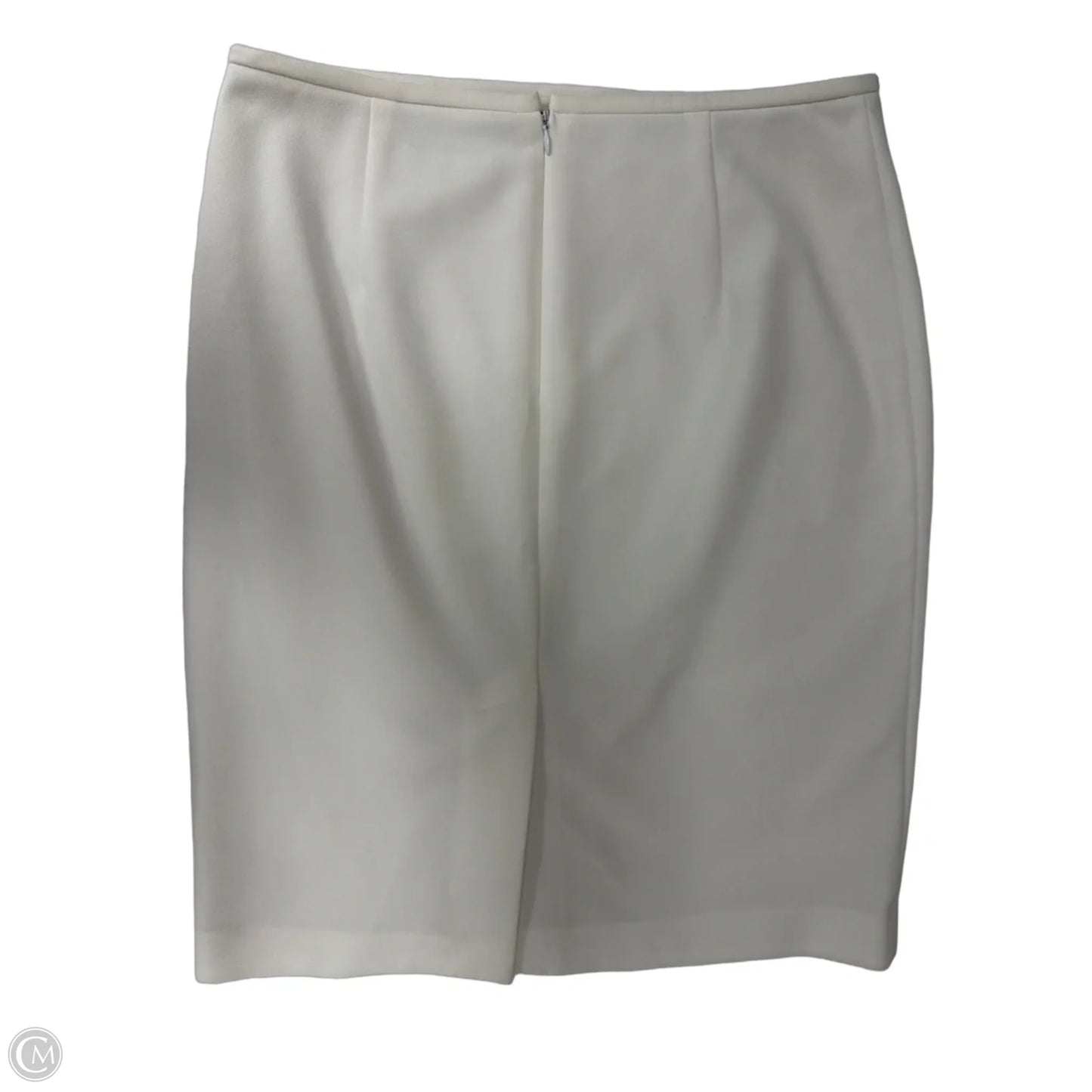 Skirt Midi By Calvin Klein In White, Size: M