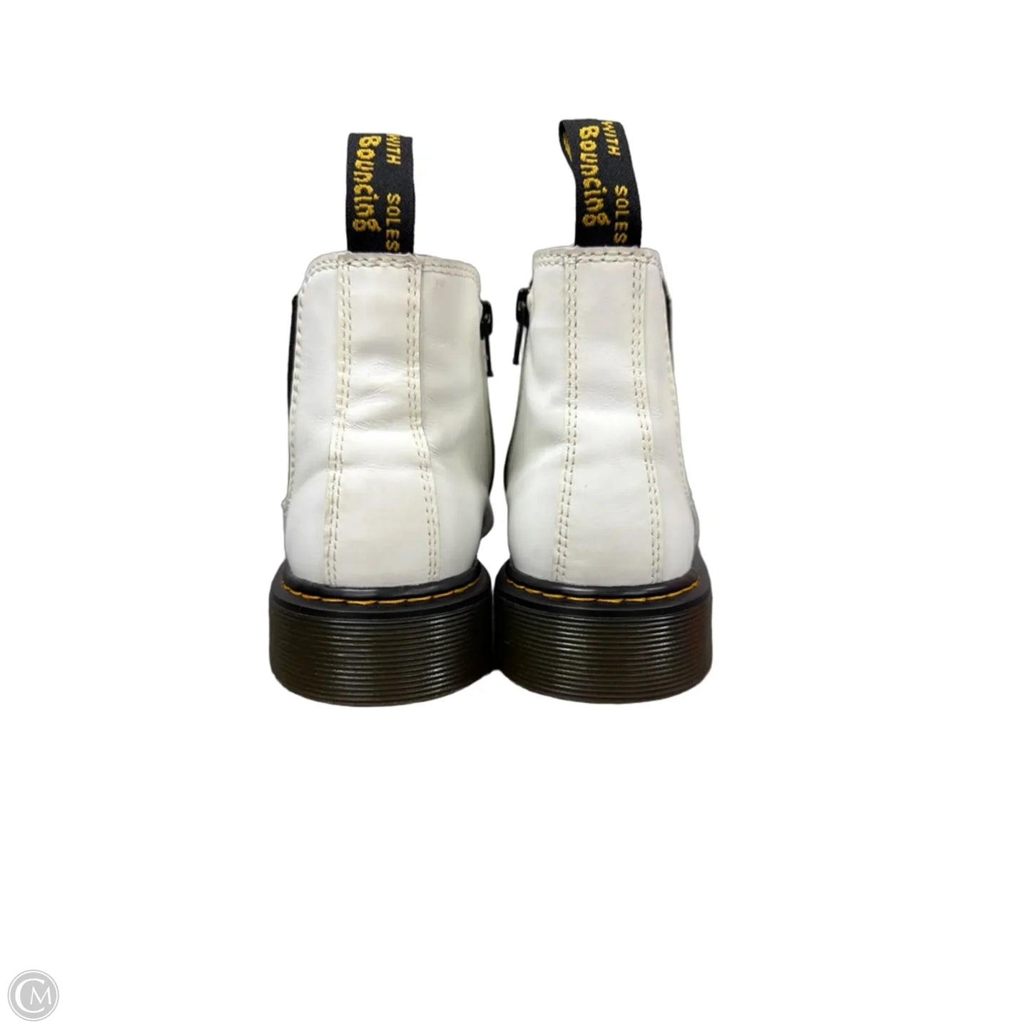 Boots Ankle Flats By Dr Martens In White, Size: 7