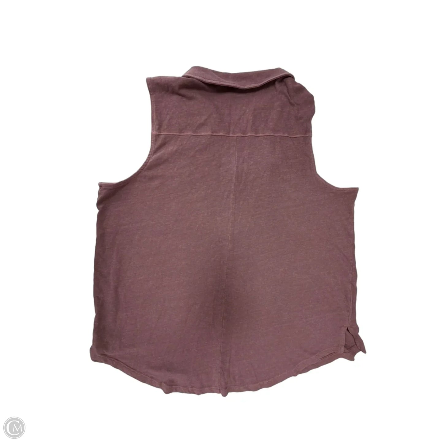 Top Sleeveless By Sonoma In Purple, Size: Xl
