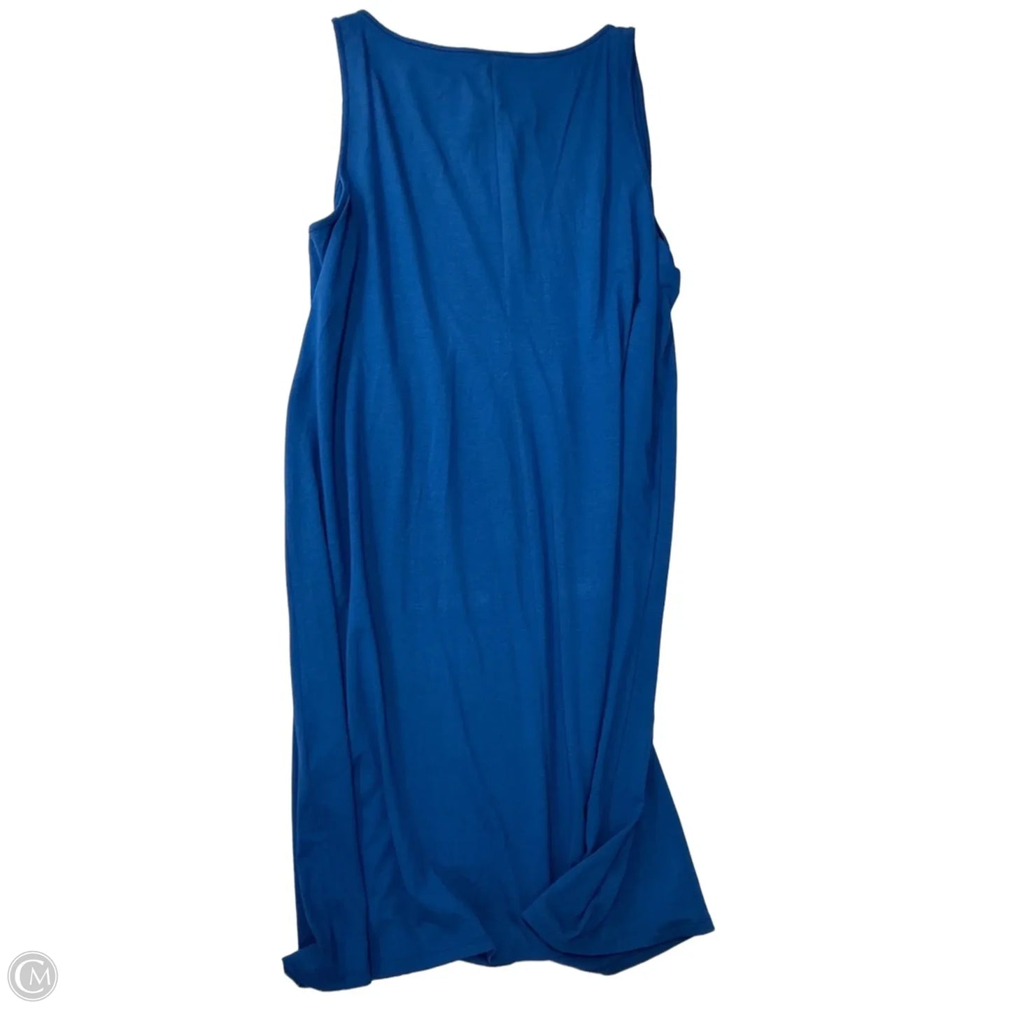 Dress Casual Midi By J. Jill In Blue, Size: Xl