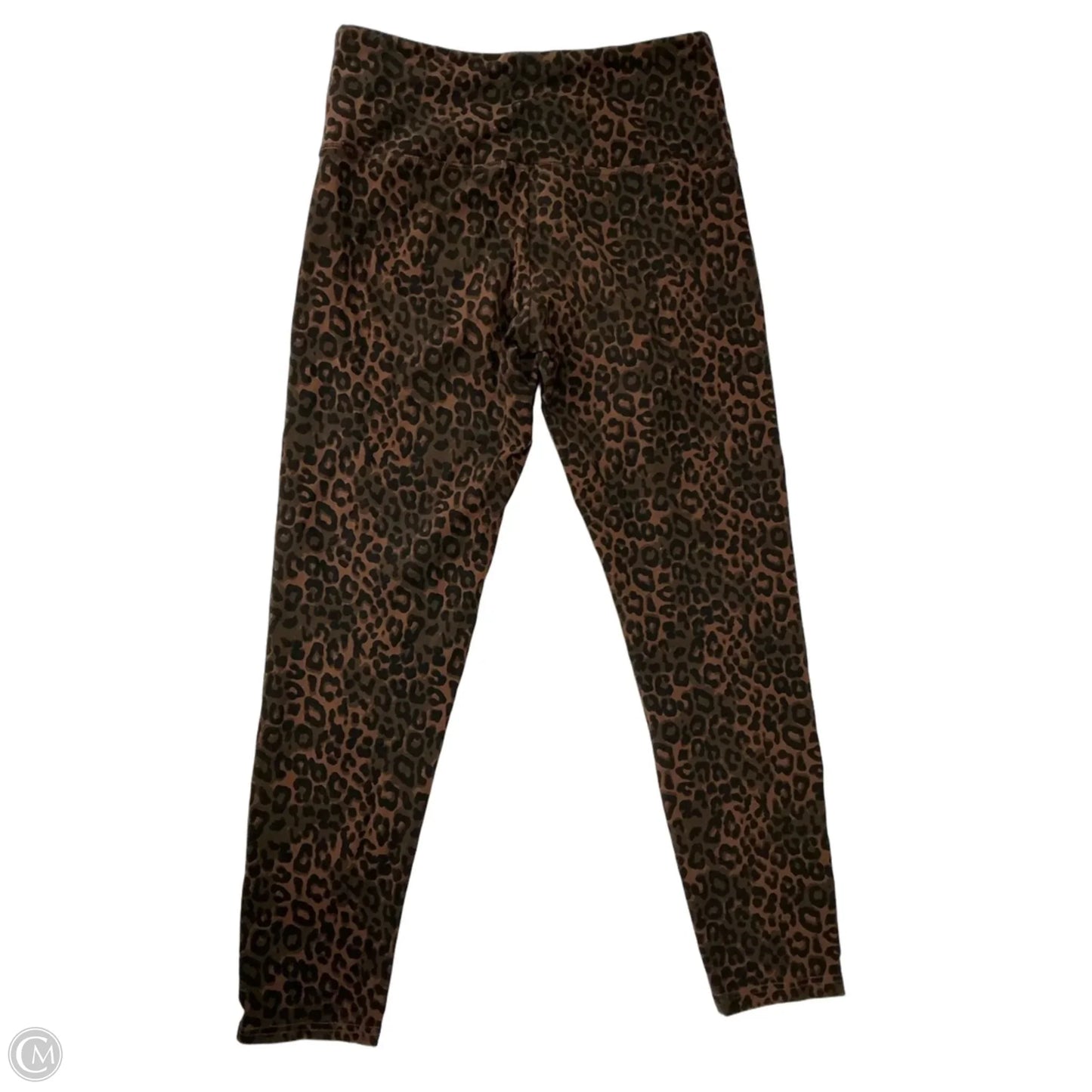 Athletic Leggings By Casablanca In Animal Print, Size: S