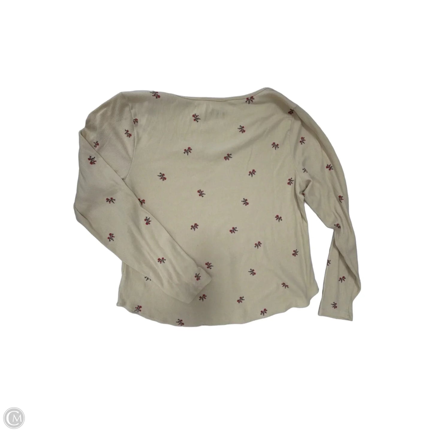 Top Long Sleeve By Old Navy In Tan, Size: Xl
