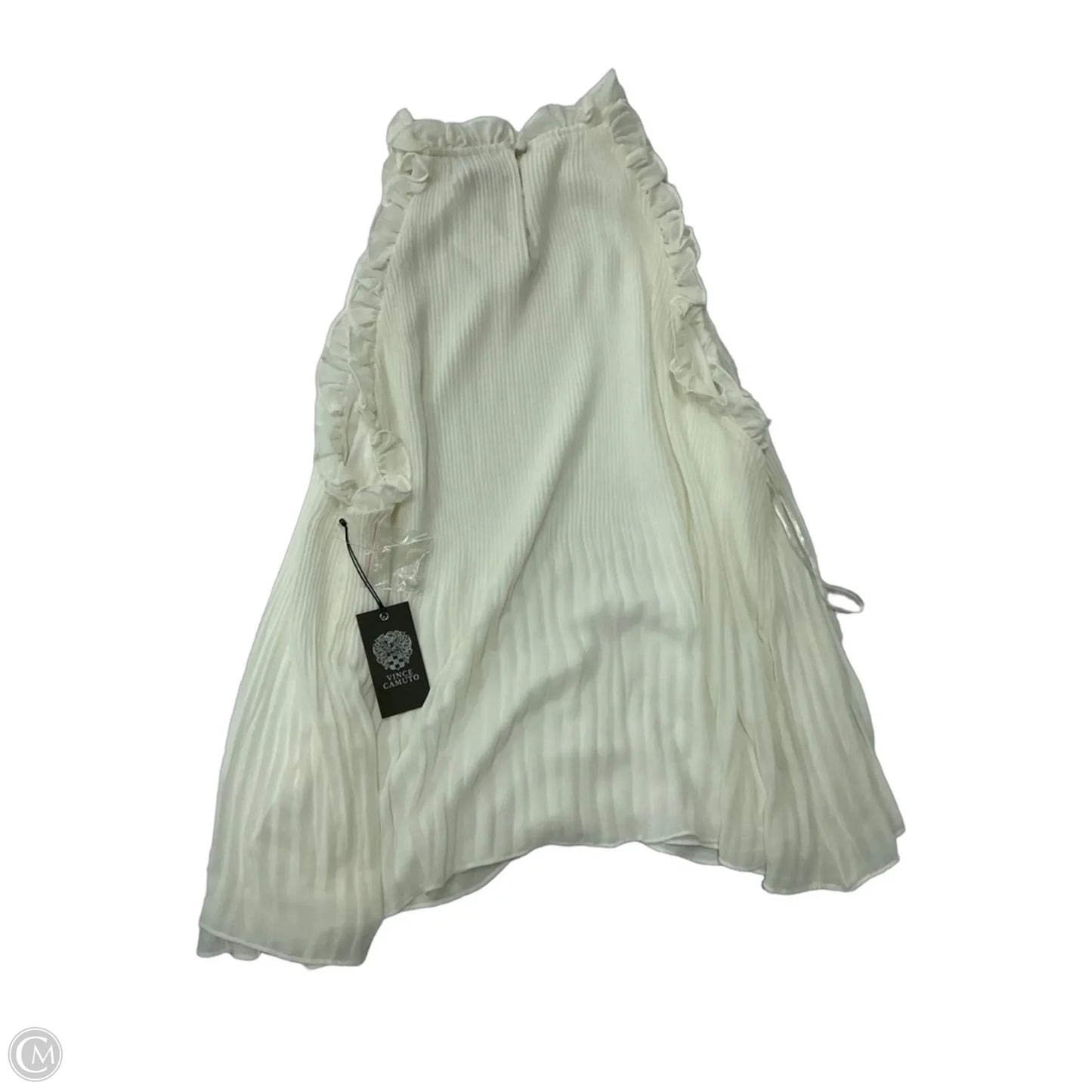 Top Sleeveless By Vince Camuto In Cream, Size: Xl