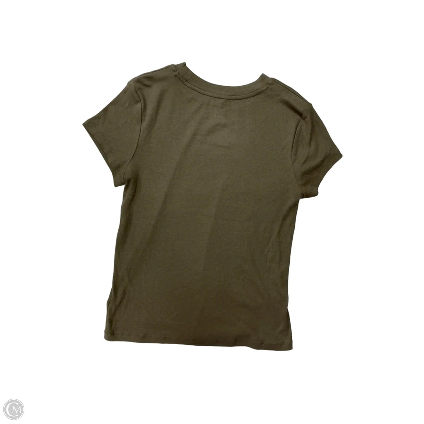 Top Short Sleeve Basic By A New Day In Brown, Size: L