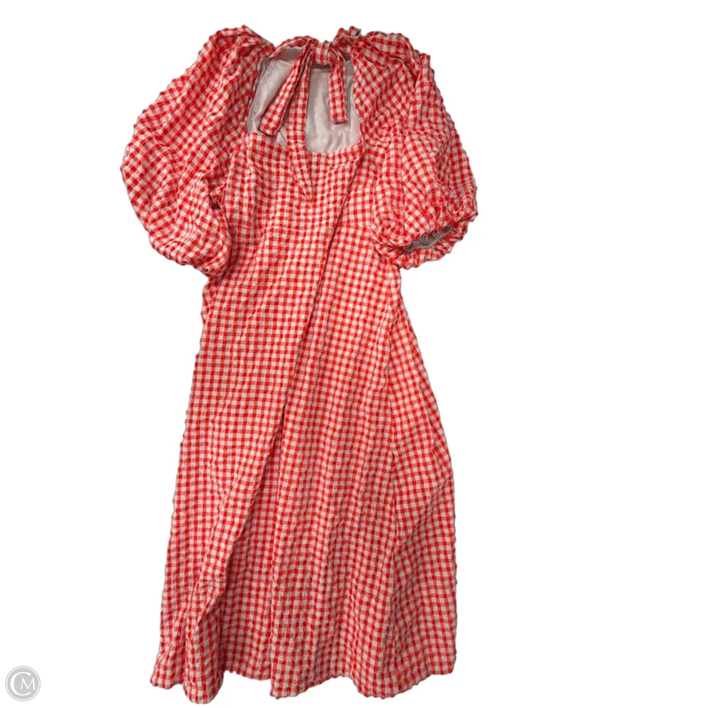 Dress Casual Maxi By Asos In Checkered Pattern, Size: 2x