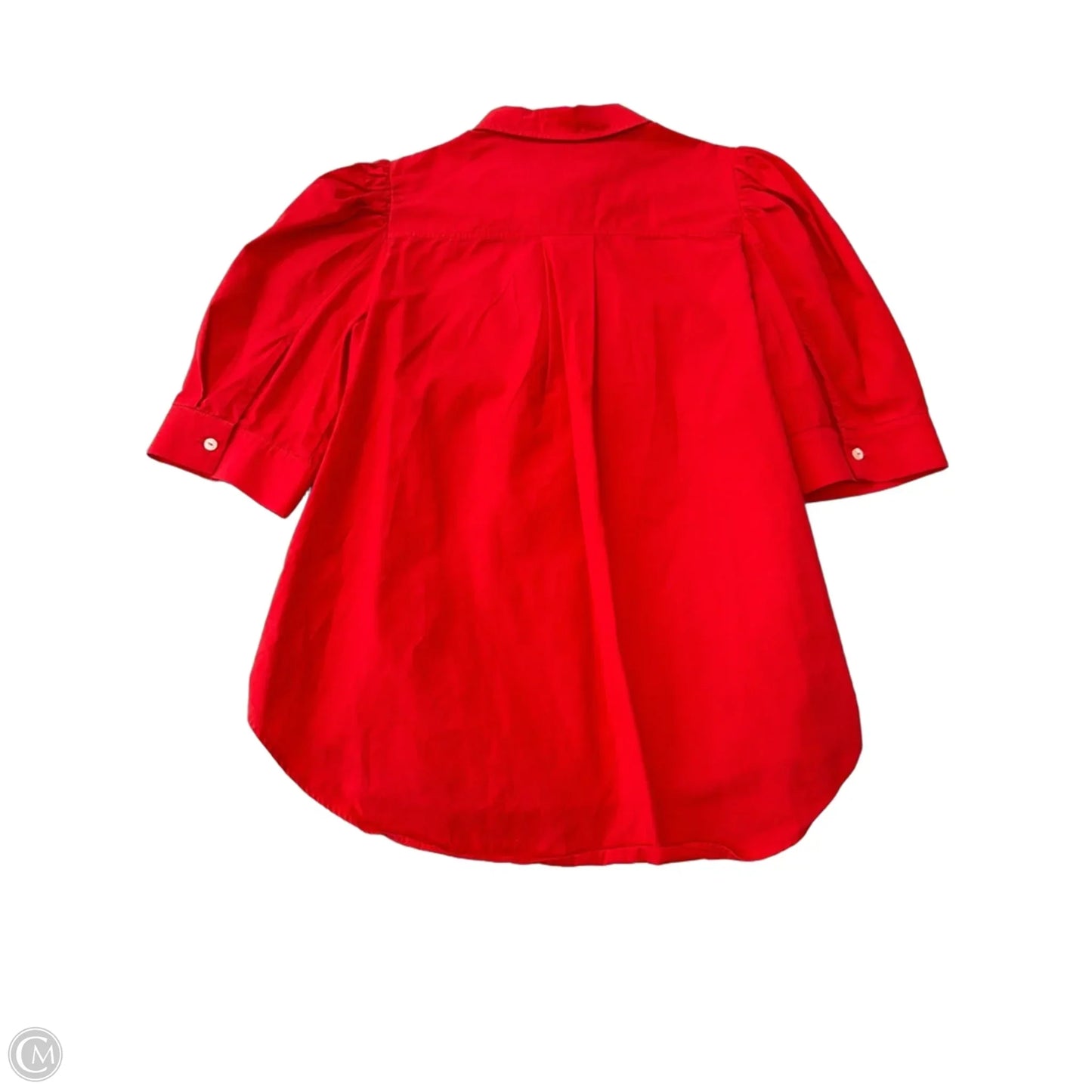 Top Short Sleeve By Maeve In Red, Size: S