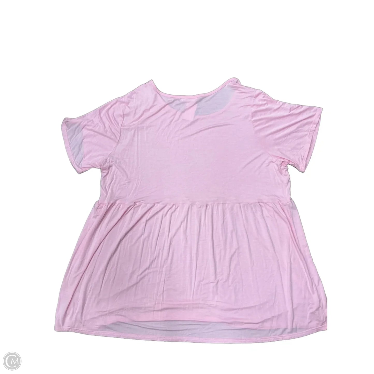 Top Short Sleeve By Clothes Mentor In Pink, Size: 5