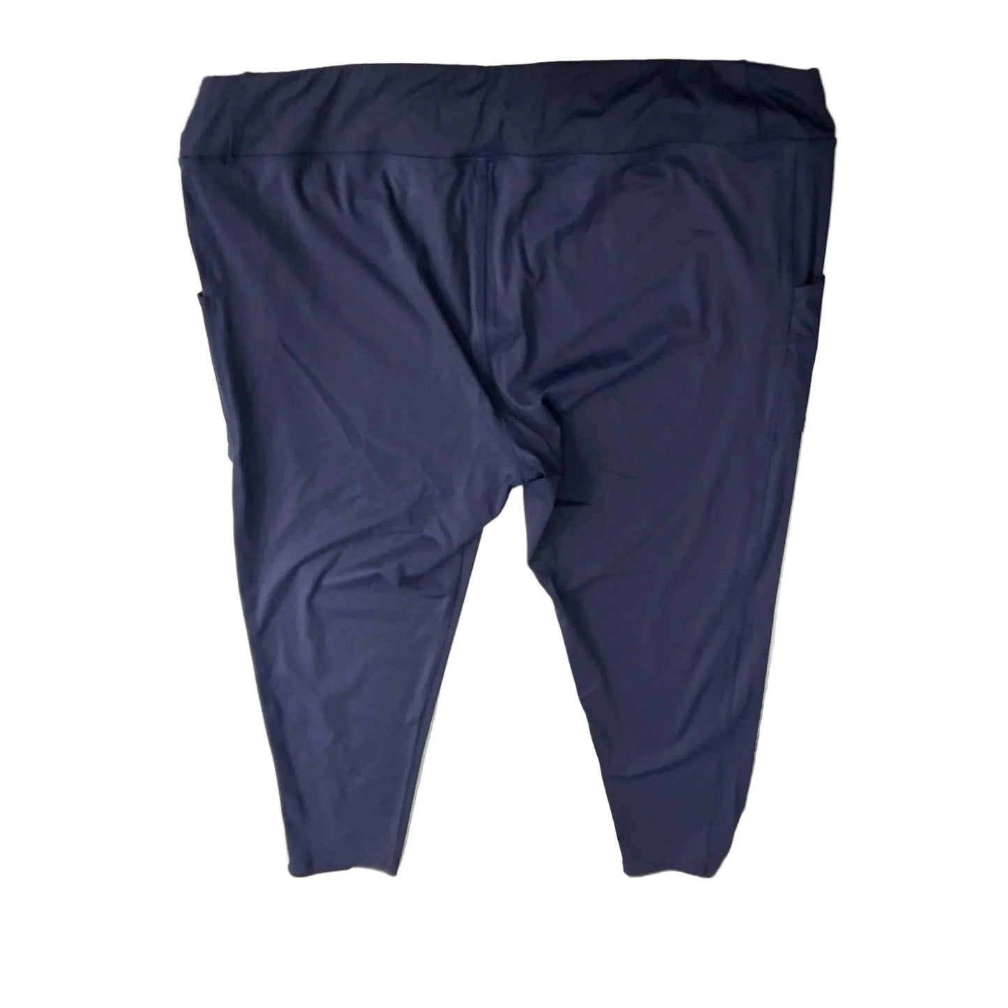 Athletic Leggings By Clothes Mentor In Navy, Size: 3x