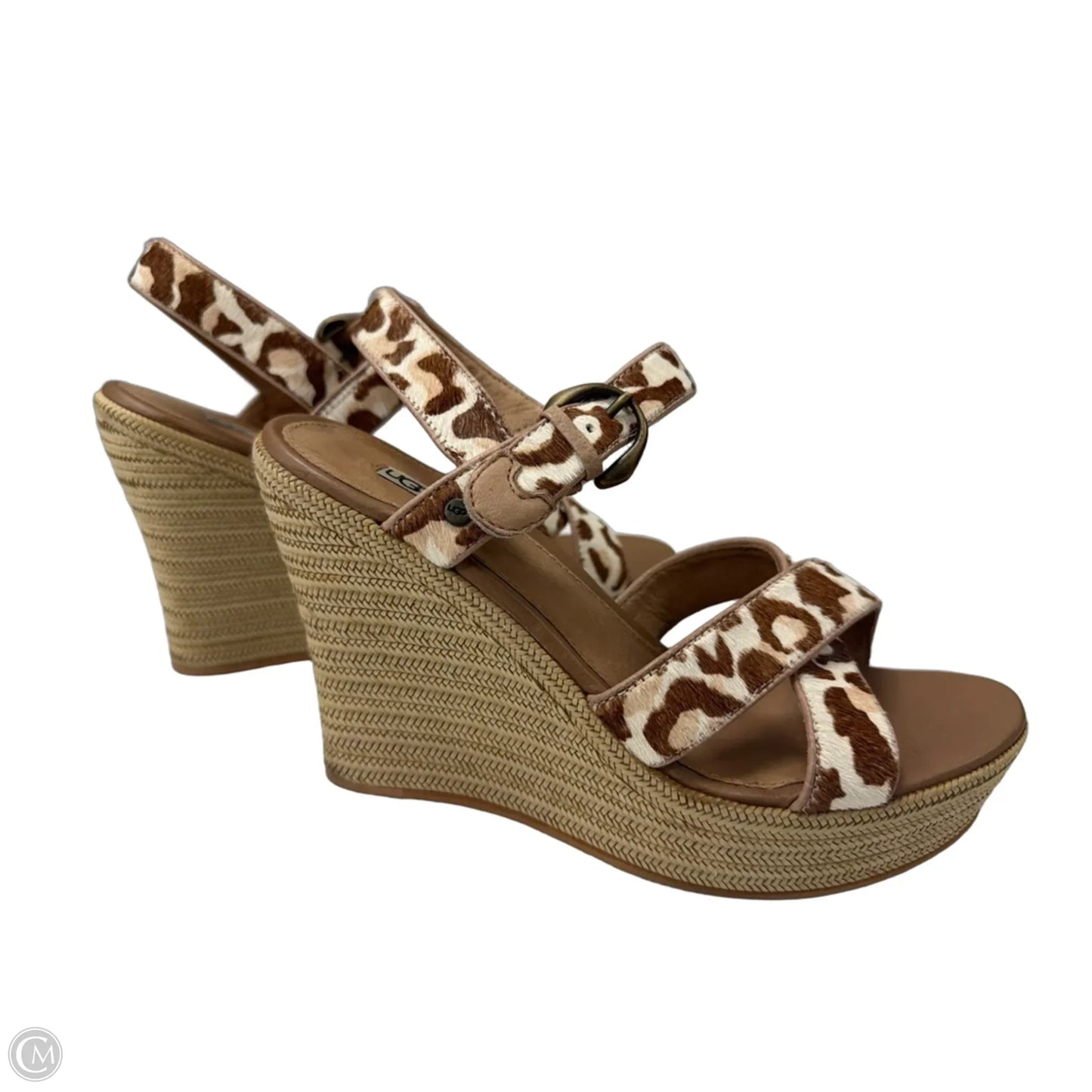 Shoes Designer By Ugg In Animal Print, Size: 8