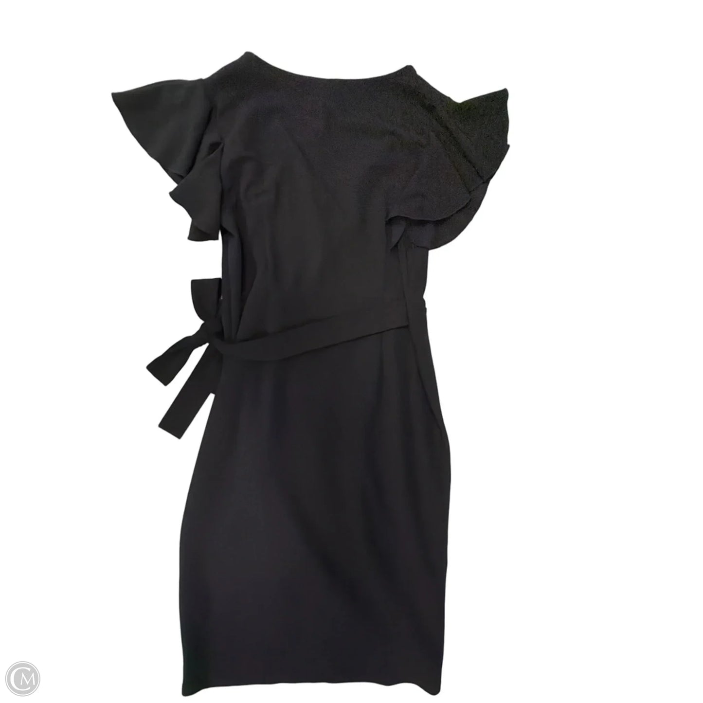 Dress Party Midi By Clothes Mentor In Black, Size: L
