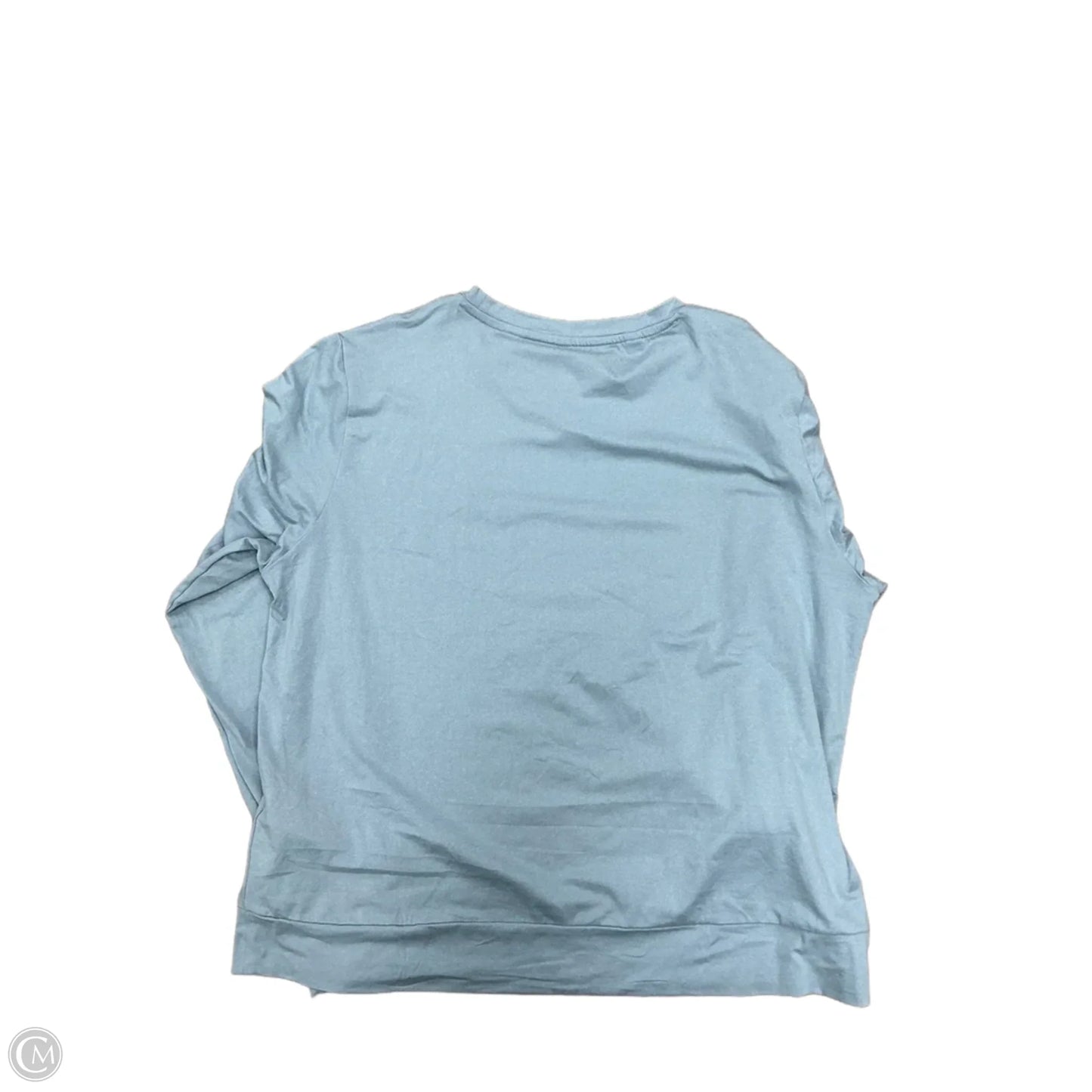 Top Long Sleeve By lukka- lux In Blue, Size: L
