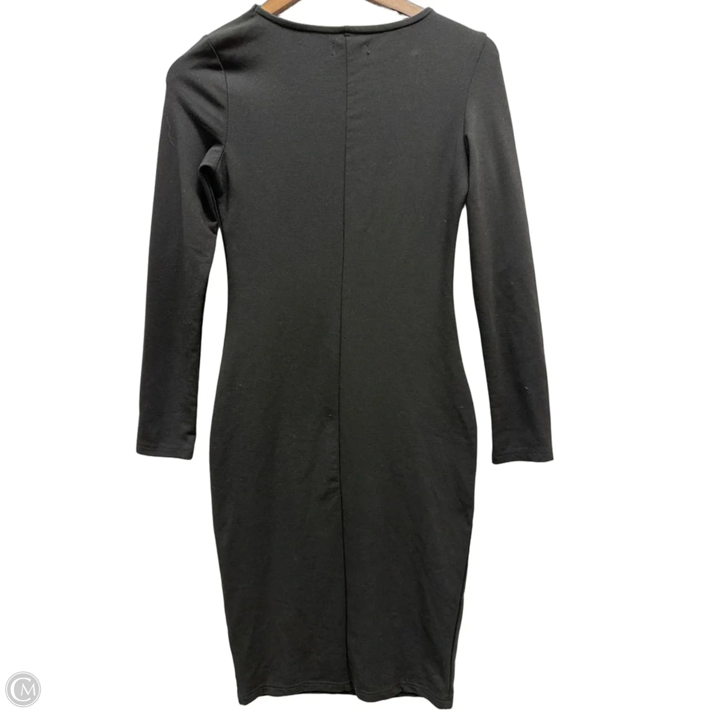 Dress Casual Midi By Clothes Mentor In Black, Size: M
