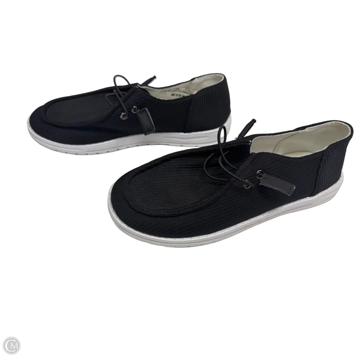 Shoes Flats By Clothes Mentor In Black, Size: 10