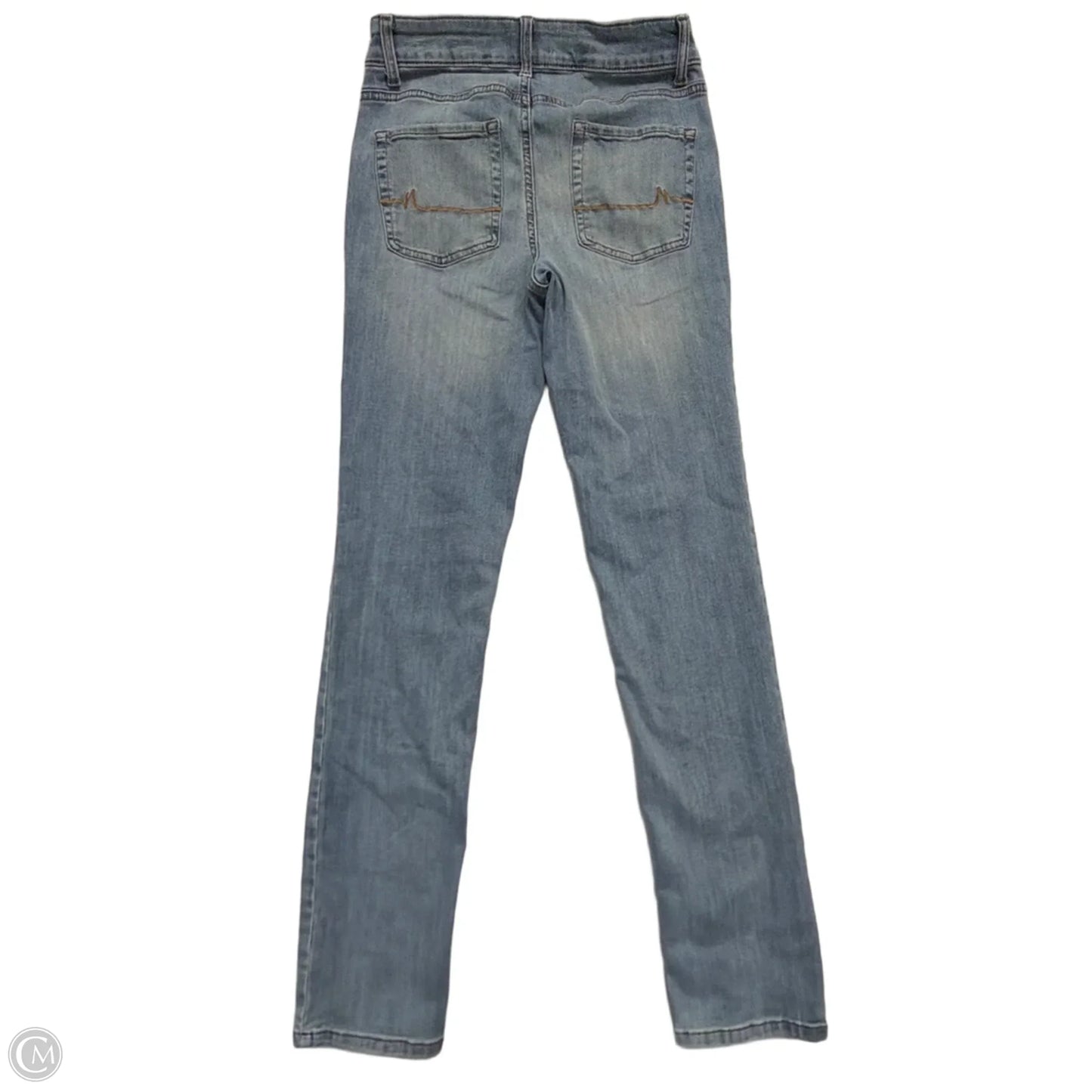 Jeans Straight By Maurices In Blue Denim, Size: 4