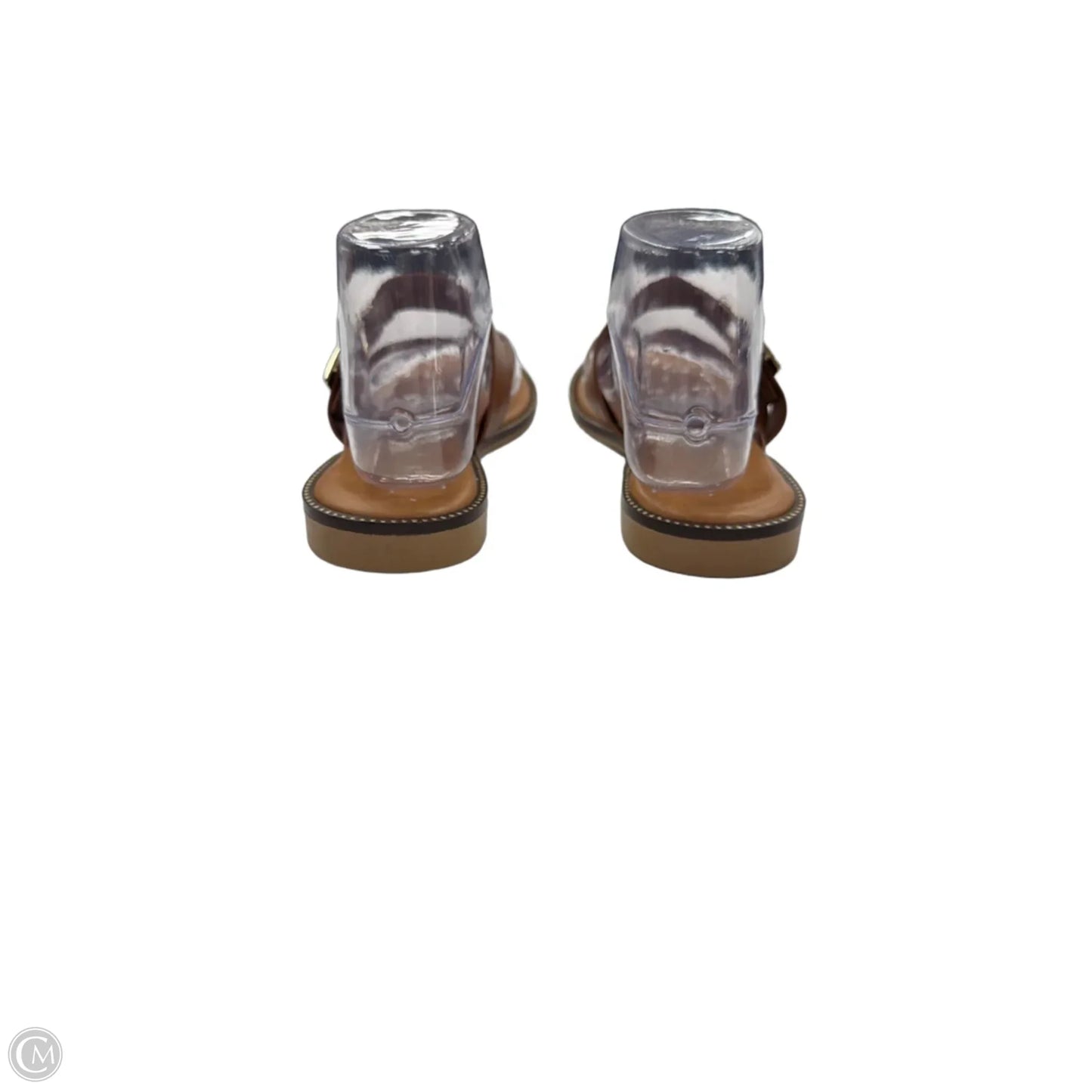 Sandals Flats By Toscanella In Brown, Size: 7.5