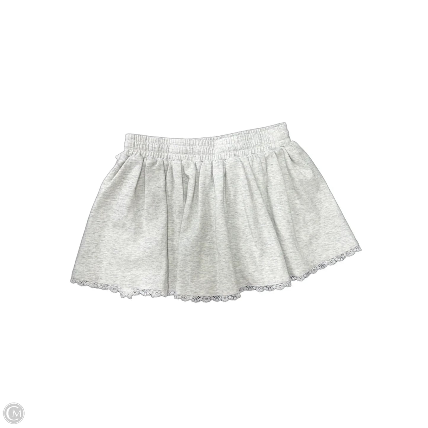 Skort By As Revival In Grey, Size: M