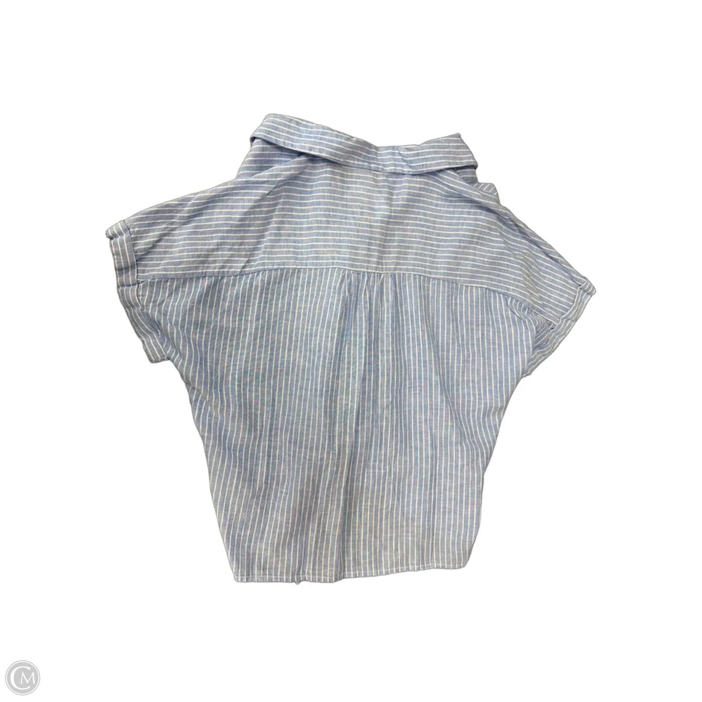 Top Short Sleeve By Beachlunchlounge In Striped Pattern, Size: L