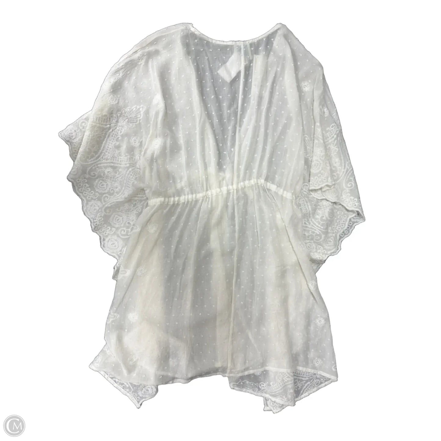 Swimwear Cover-up By Blue Rain In Cream, Size: S
