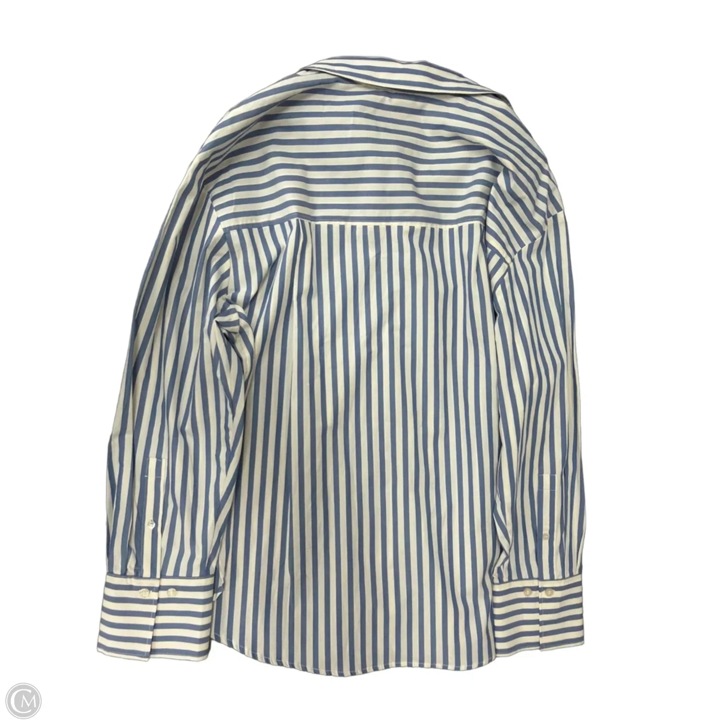 Top Long Sleeve By H&m In Striped Pattern, Size: Xl