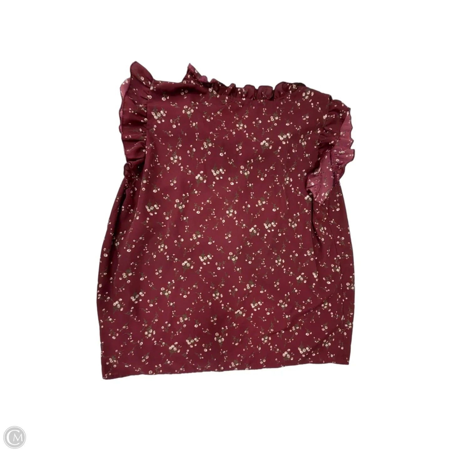 Top Sleeveless By Clothes Mentor In Floral Print, Size: 3x