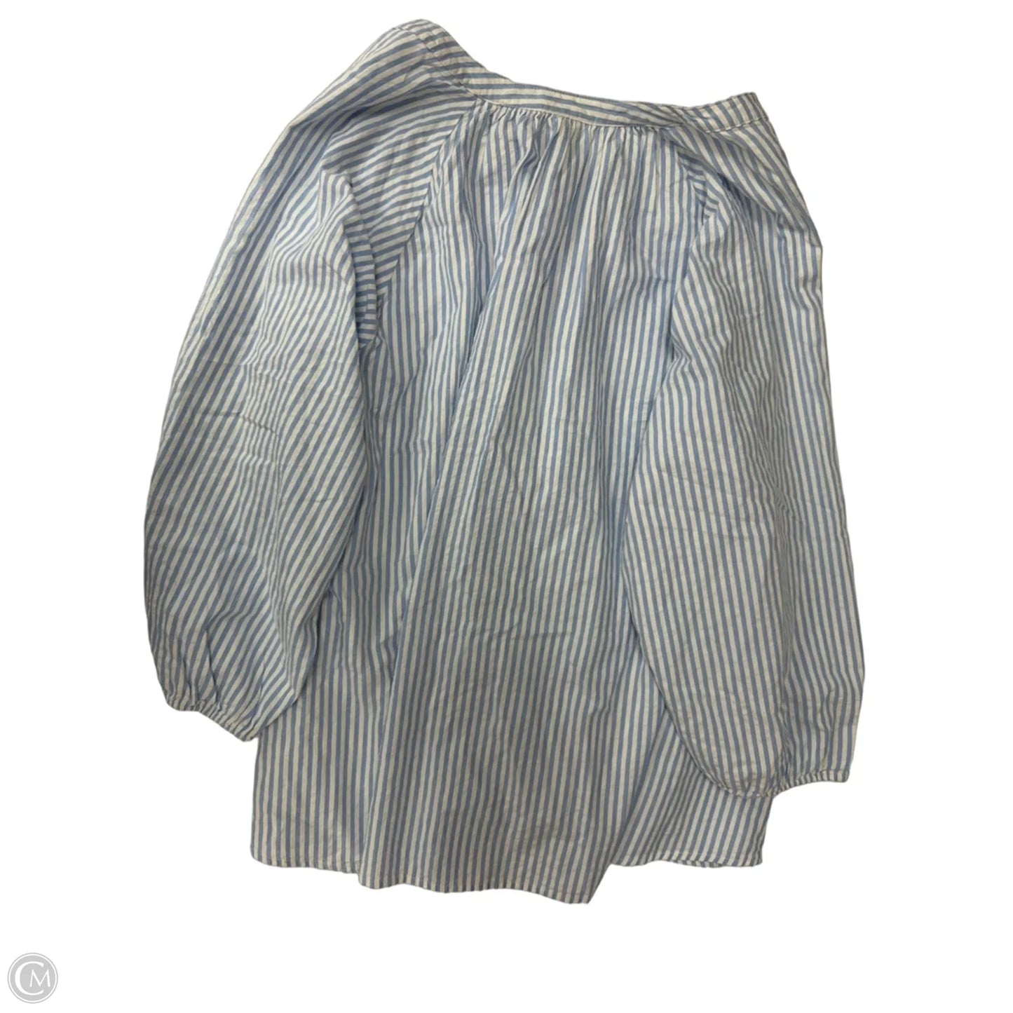 Top Long Sleeve By St Johns Bay In Striped Pattern, Size: 2x