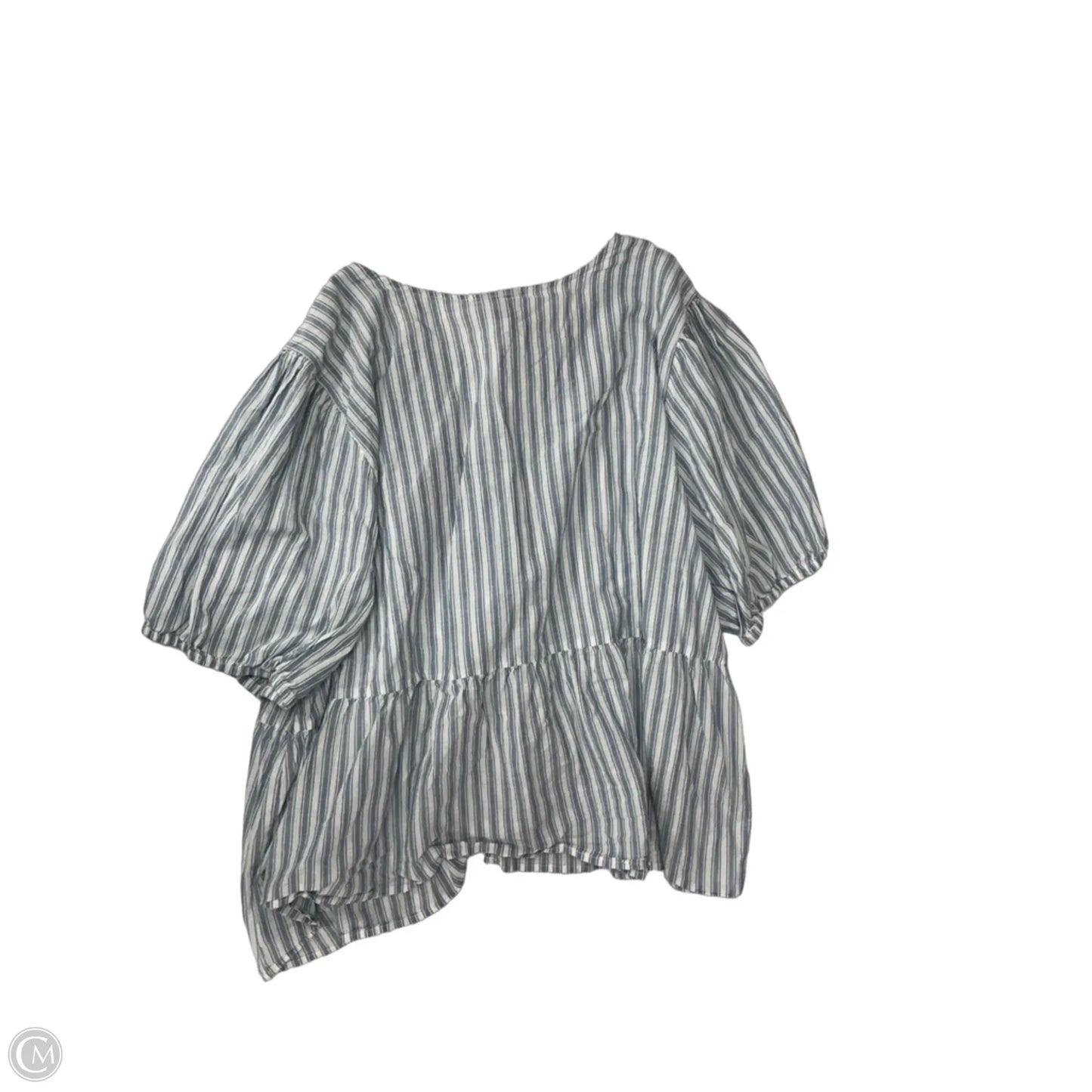 Top Short Sleeve By Torrid In Striped Pattern, Size: 3x