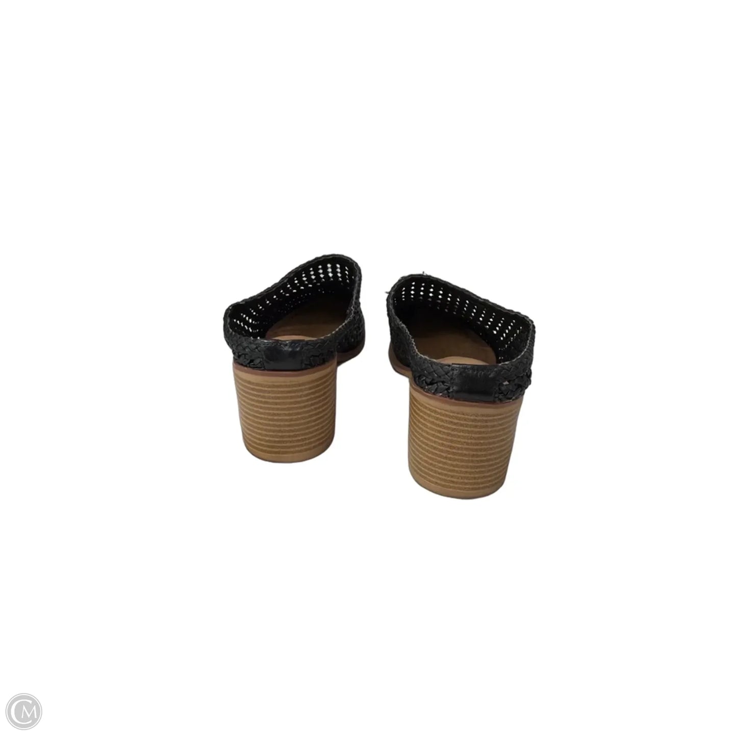 Shoes Heels Block By Time And Tru In Black, Size: 9.5