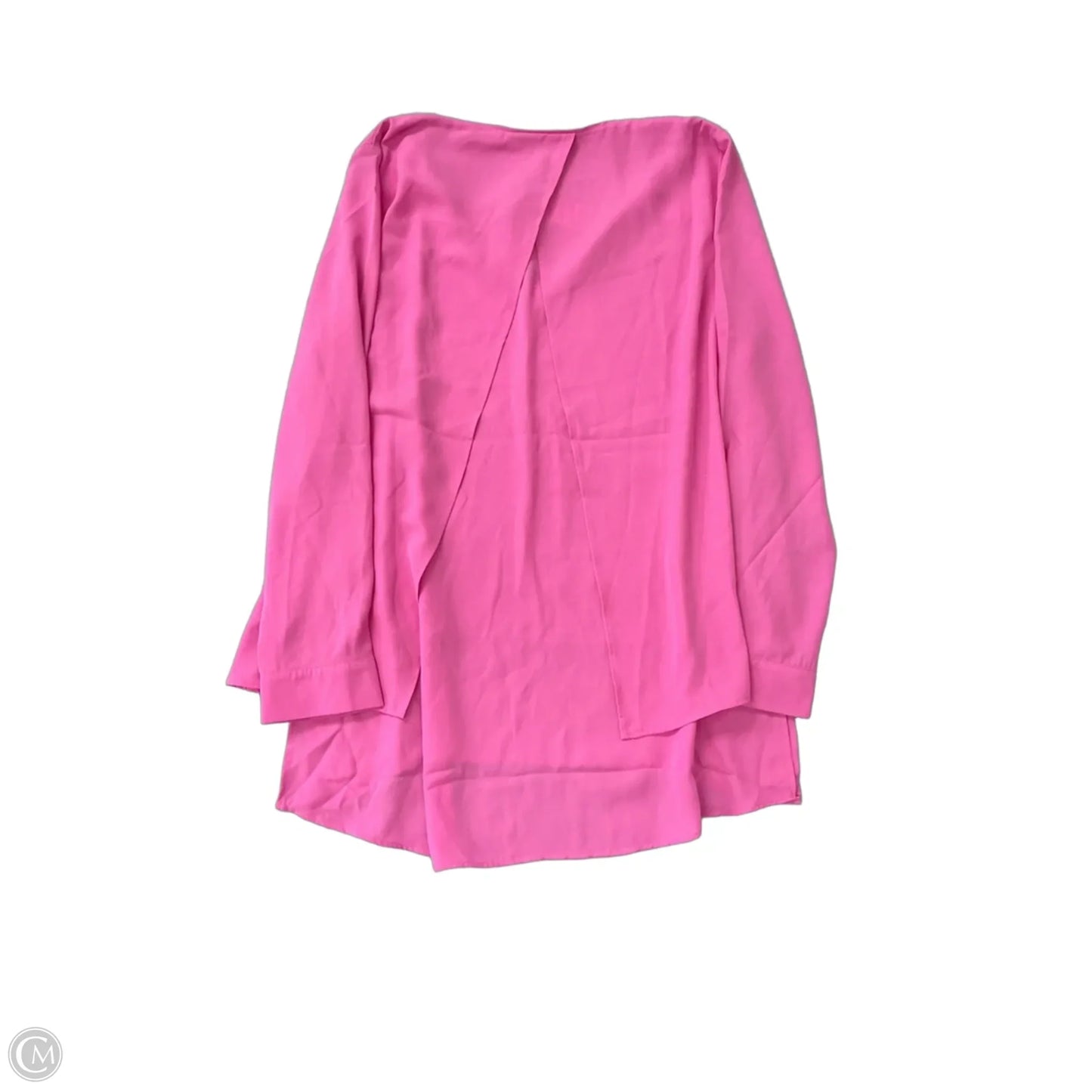 Top Long Sleeve By Versona In Pink, Size: Xl