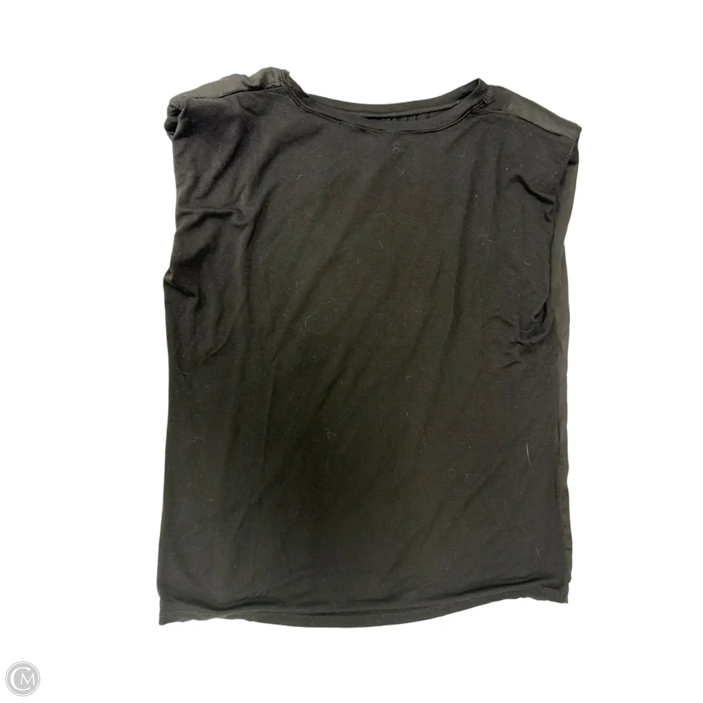 Top Sleeveless By Venti6 In Black, Size: M