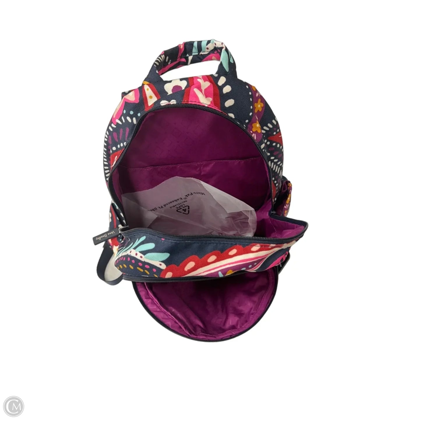 Backpack By Vera Bradley, Size: Medium