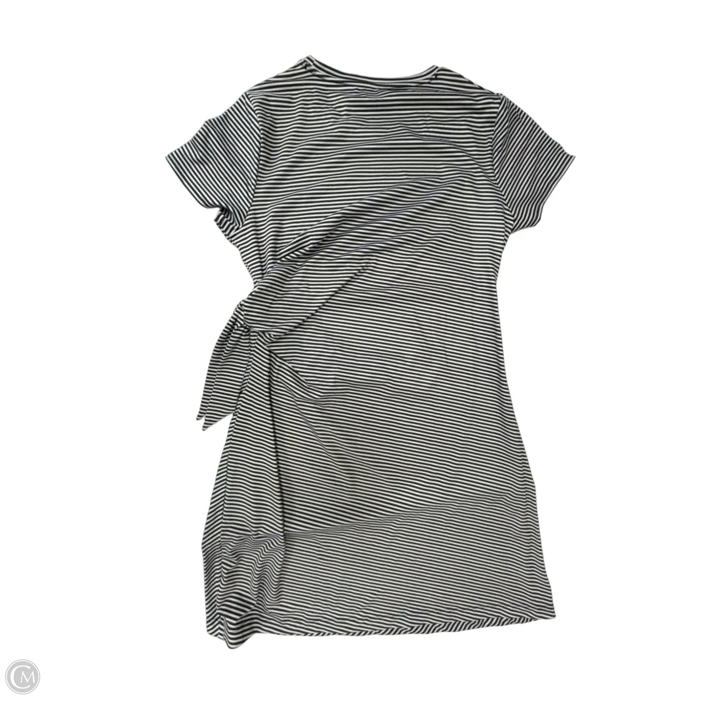 Dress Casual Midi By Croft And Barrow In Striped Pattern, Size: Xl