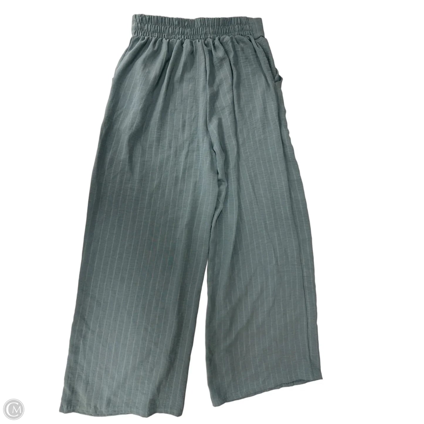 Pants Linen By Clothes Mentor In Aqua, Size: 4
