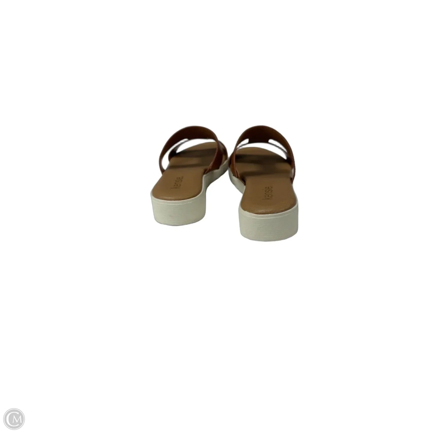Sandals Flip Flops By Kensie In Tan, Size: 7