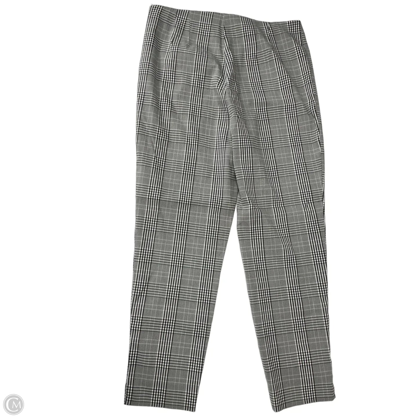 Pants Cropped By Time And Tru In Checkered Pattern, Size: 14
