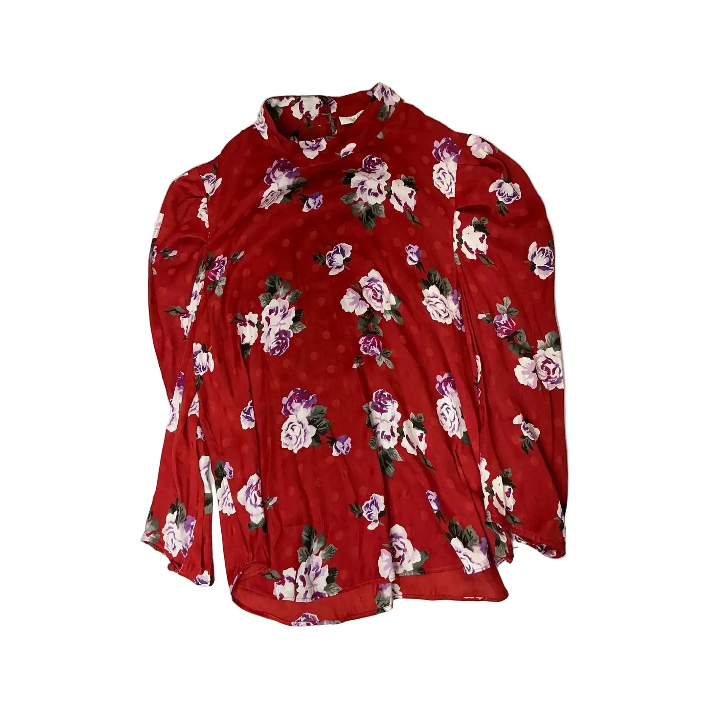 Top 3/4 Sleeve By Wayf In Floral Print, Size: S