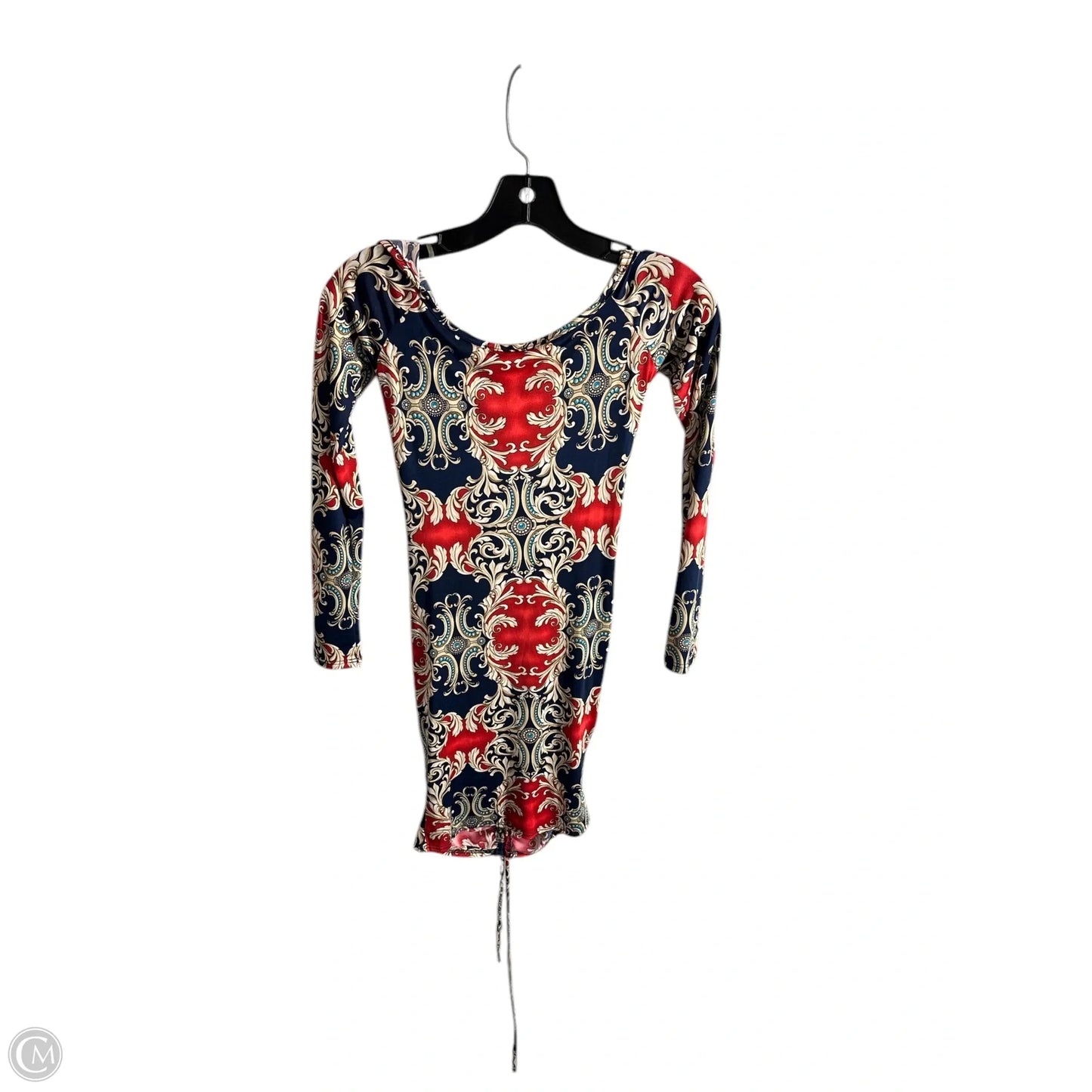 Dress Casual Midi By Fashion Nova In Multi-colored, Size: S