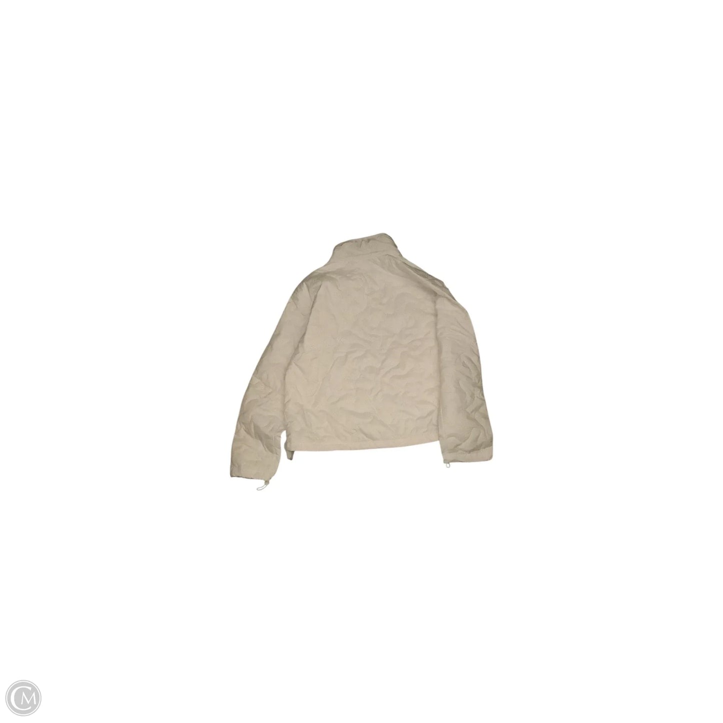 Jacket Puffer & Quilted By Layer 8 In White, Size: M