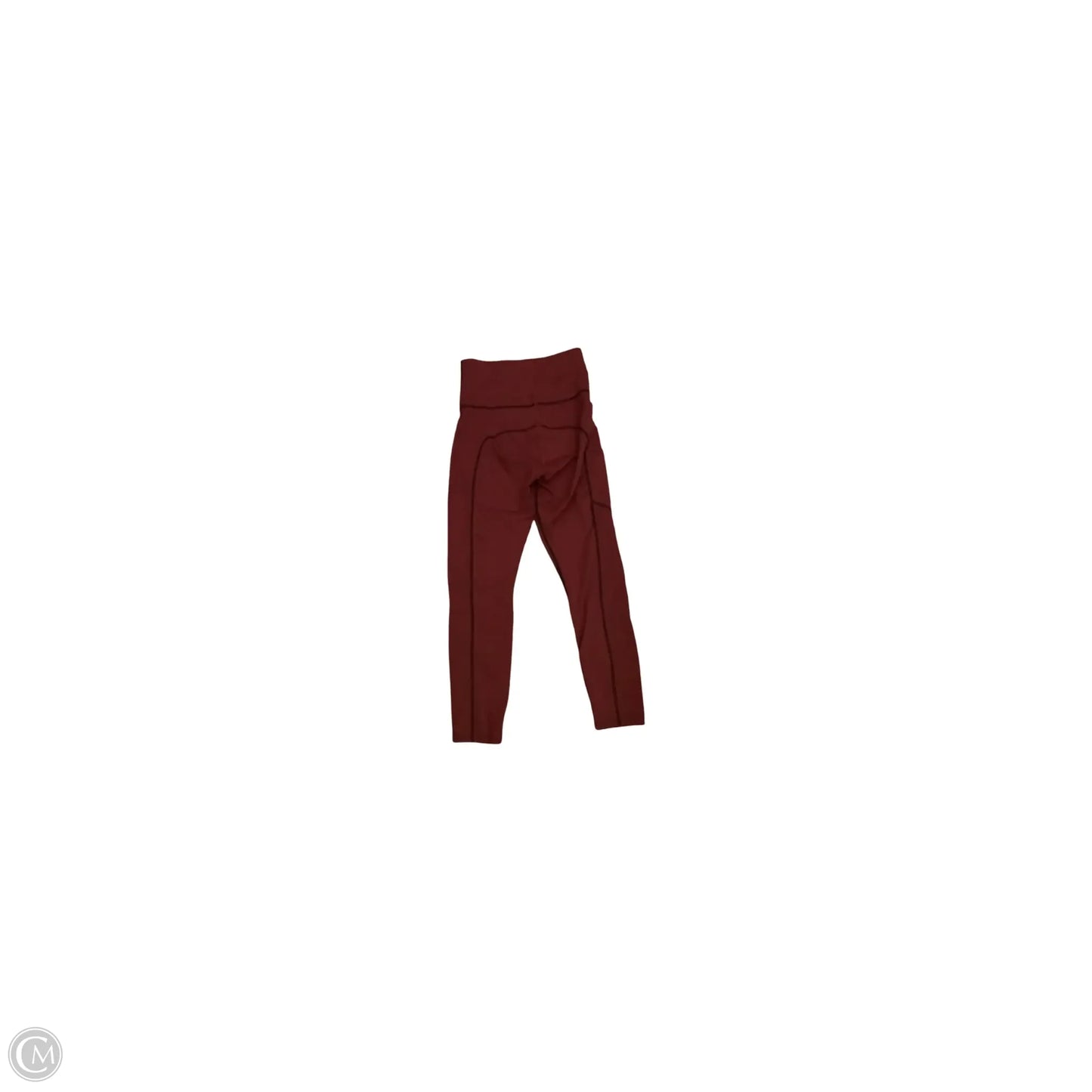 Athletic Leggings By Miraclesuit In Red, Size: M