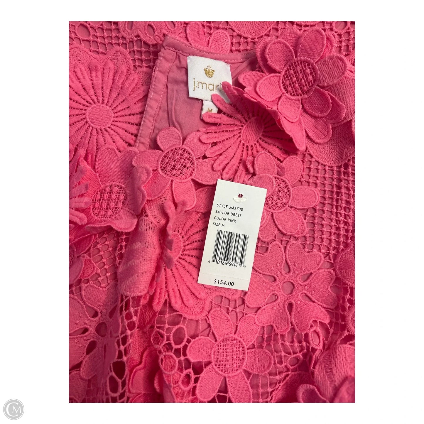 Dress Casual Midi By J.marie In Pink, Size: M