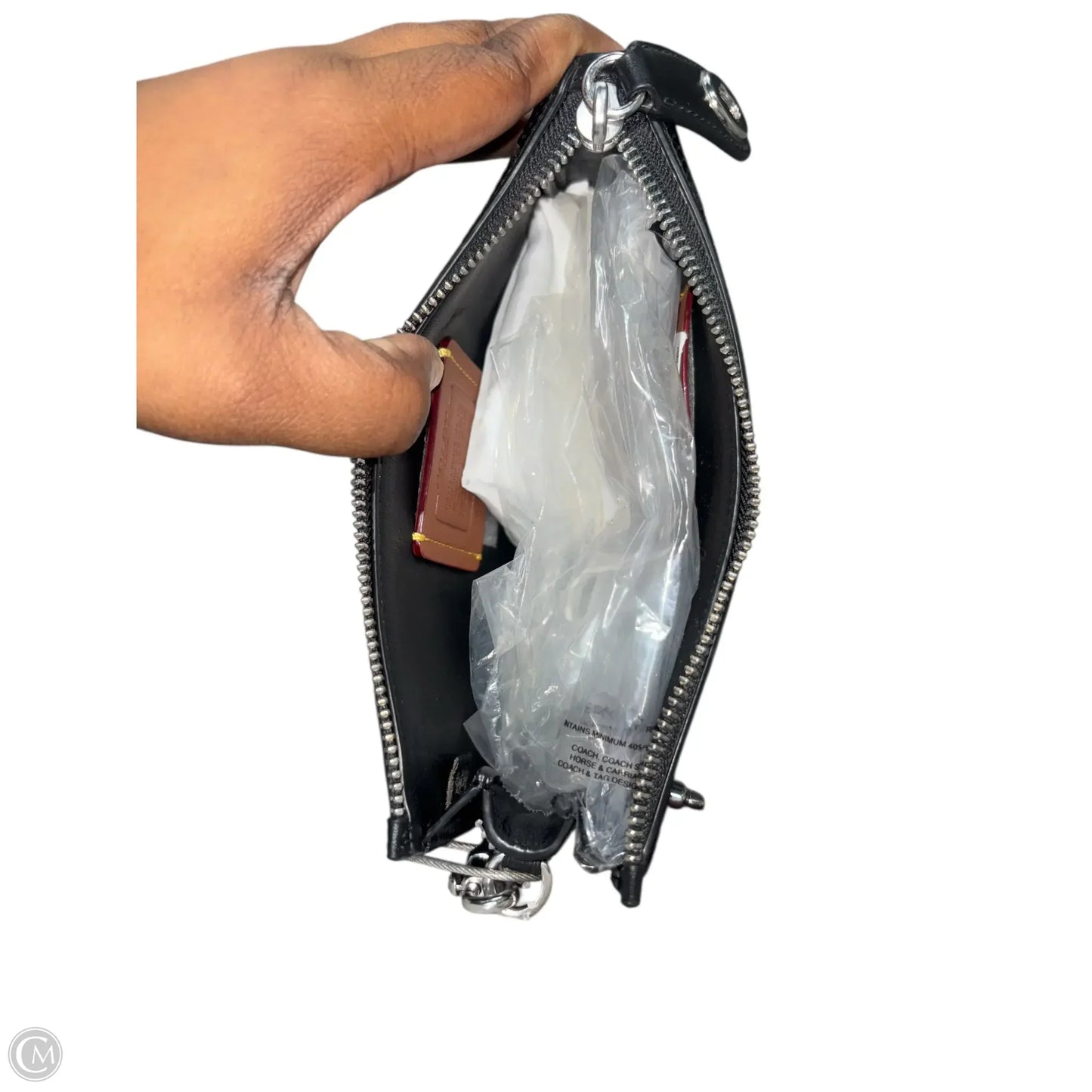 Handbag Designer By Coach, Size: Small