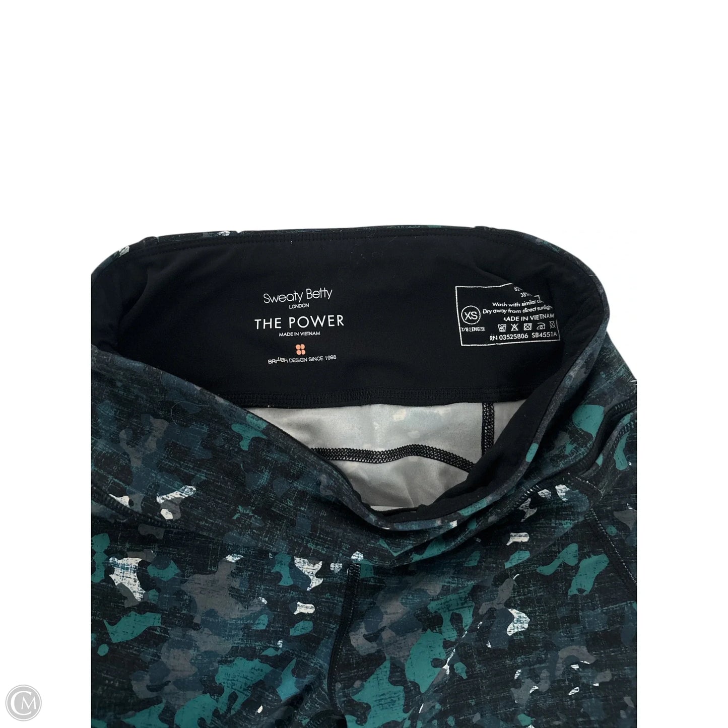 Athletic Leggings By Sweaty Betty In Green, Size: Xs