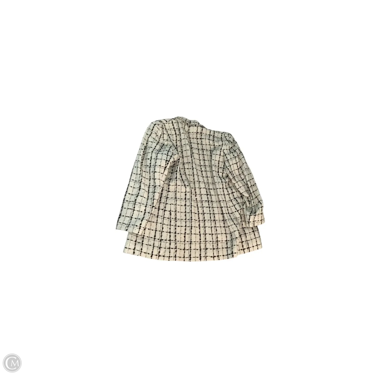 Blazer By Express In Black & Cream, Size: Xl