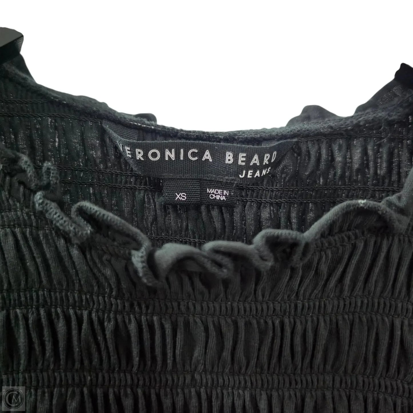 Top Short Sleeve Basic By Veronica Beard In Black, Size: Xs