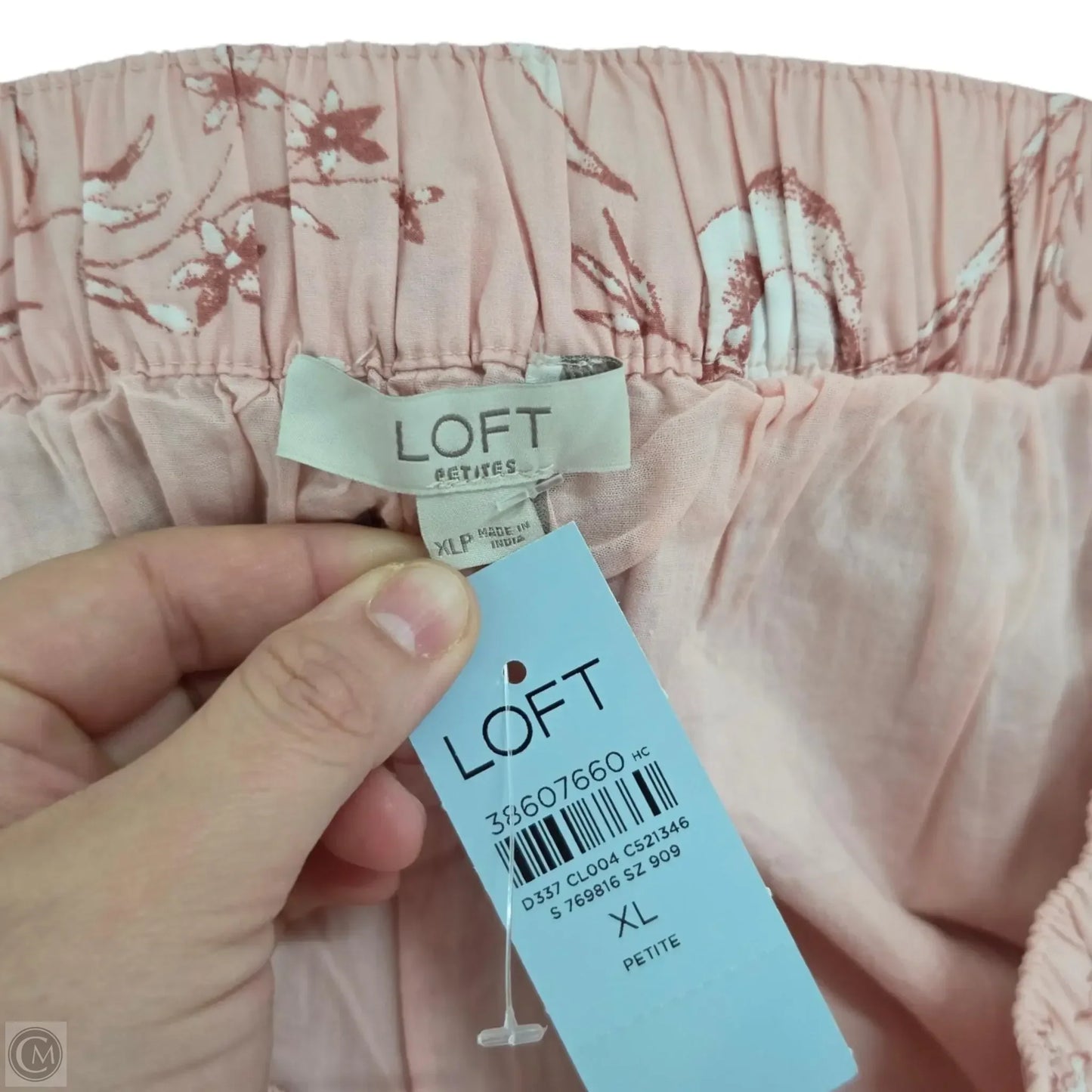 Skirt Midi By Loft In Pink, Size: Xlp