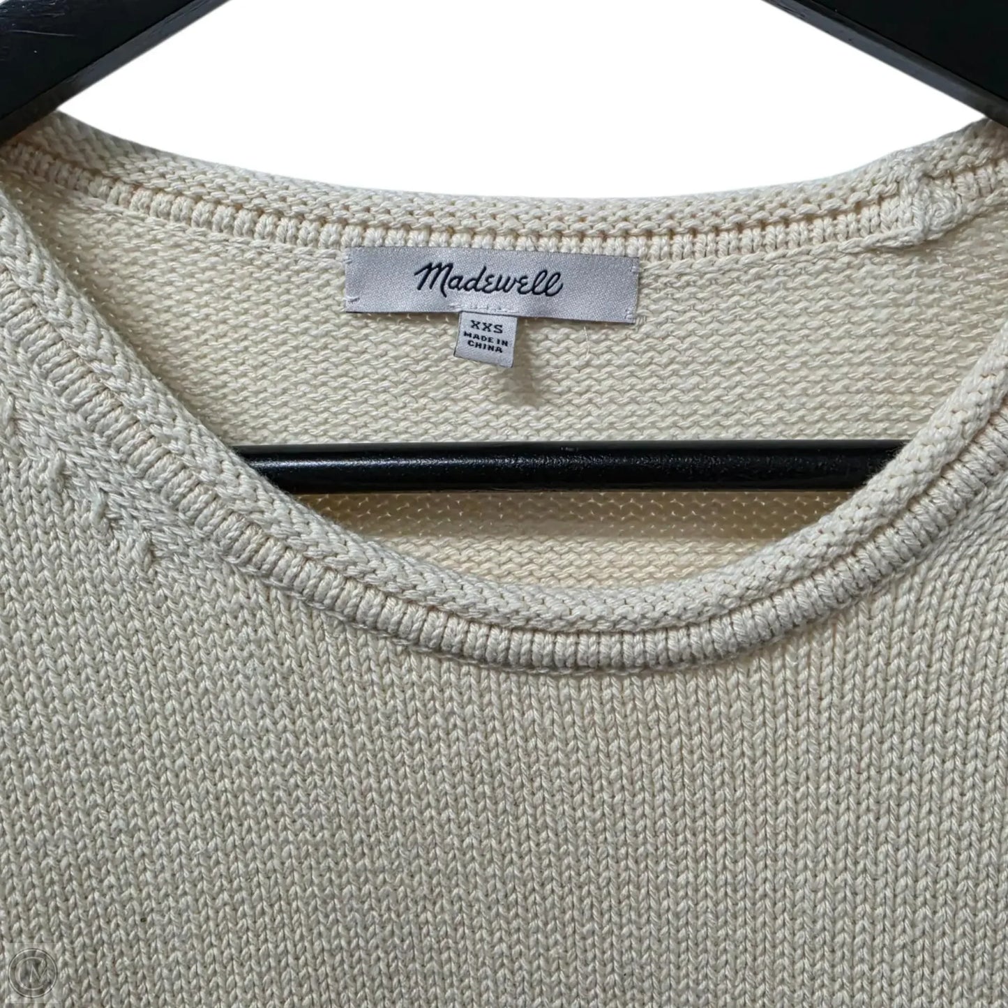 Sweater By Madewell In Cream, Size: Xxs