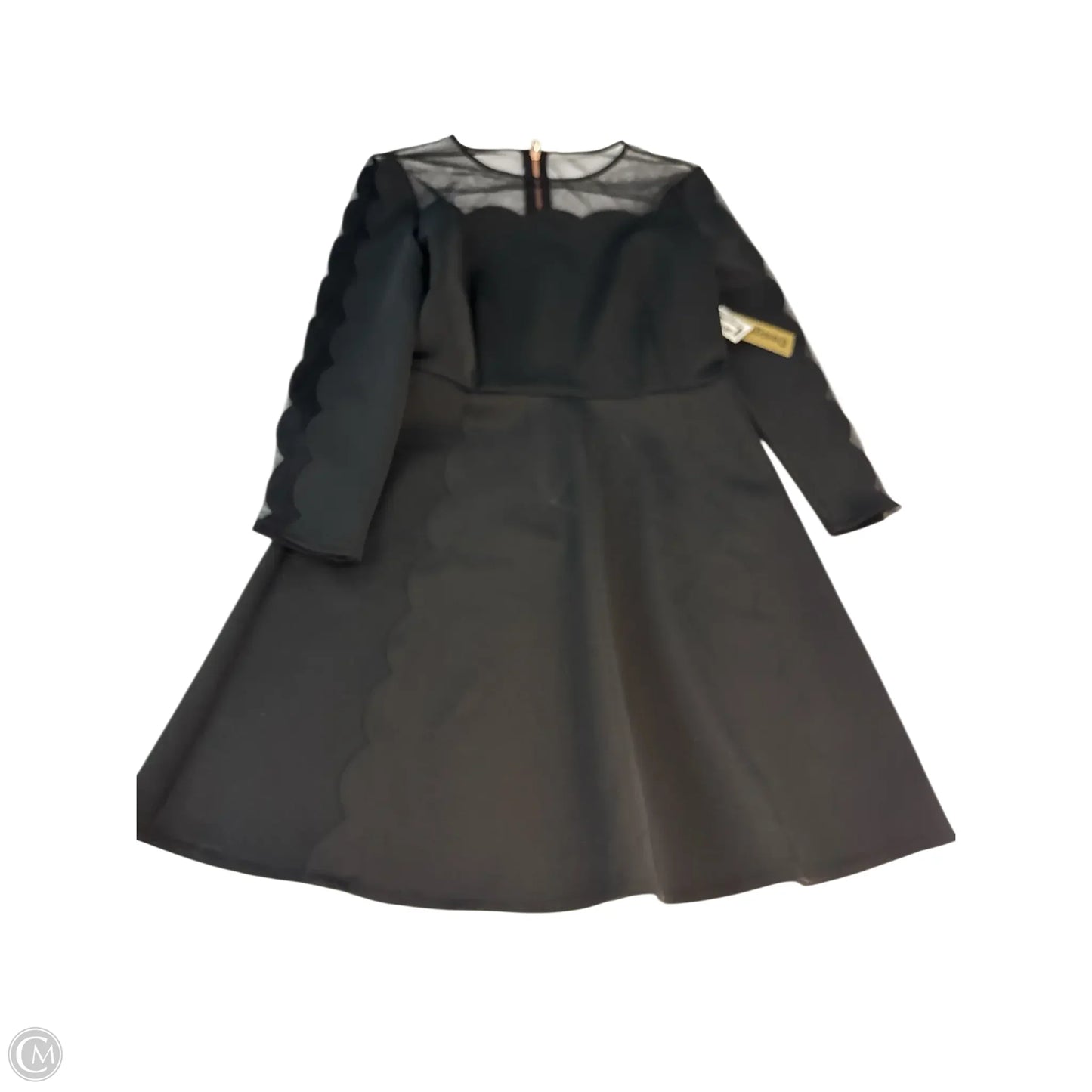 Dress Casual Midi By Ted Baker In Black, Size: 4