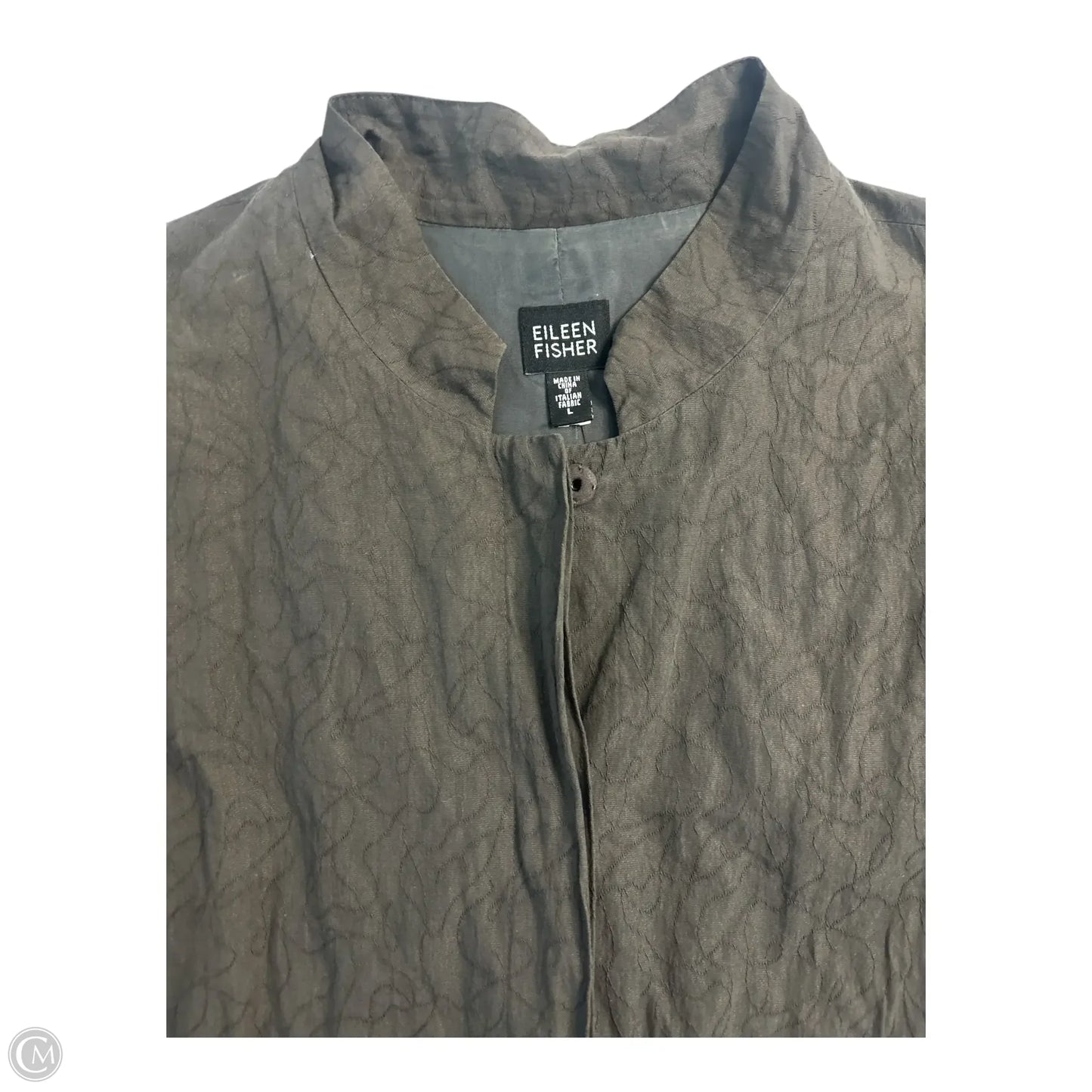 Jacket Other By Eileen Fisher In Brown, Size: L