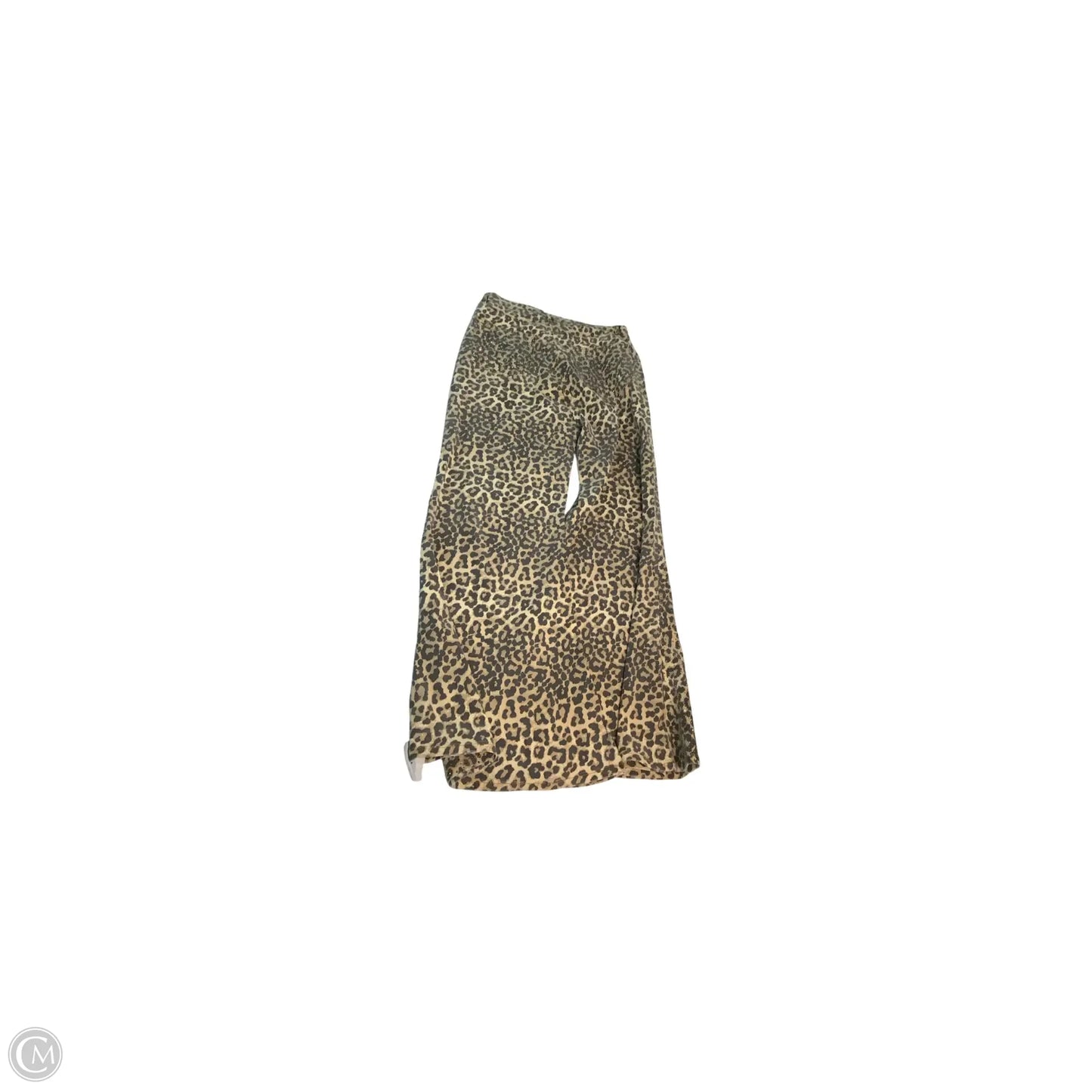 Jeans Flared By Akira In Animal Print, Size: Xl